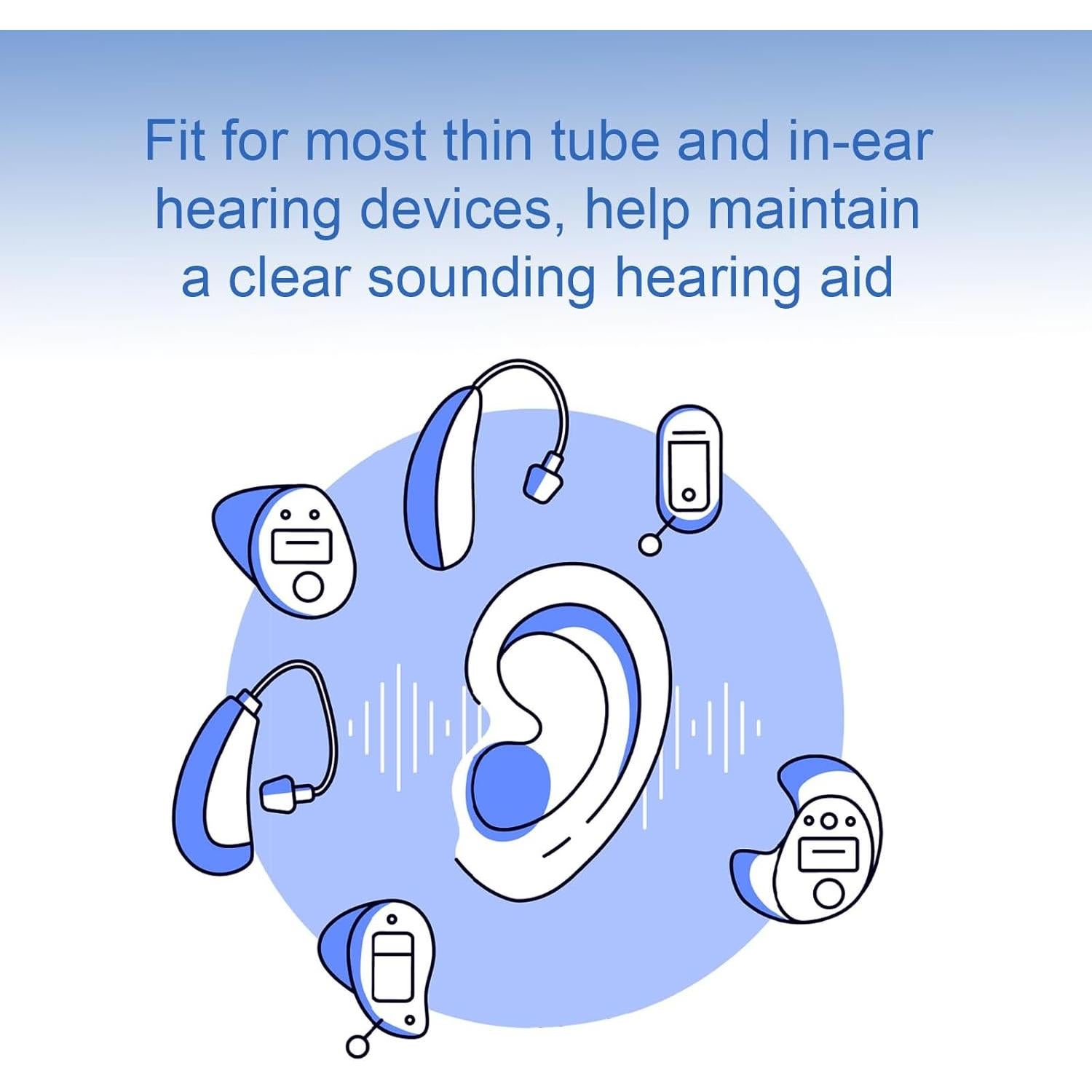 Kits de Limpieza para Audífonos BOCOKO - 50 Hilos de Nylon