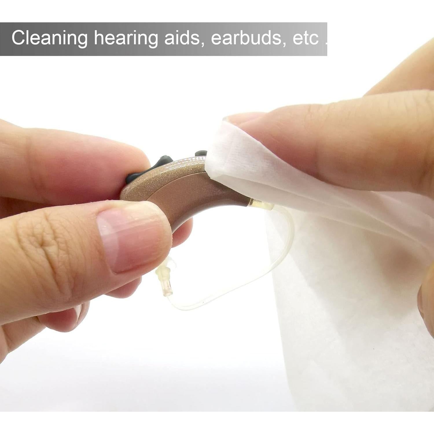 Toallitas de limpieza BOCOKO para audífonos 120 unidades