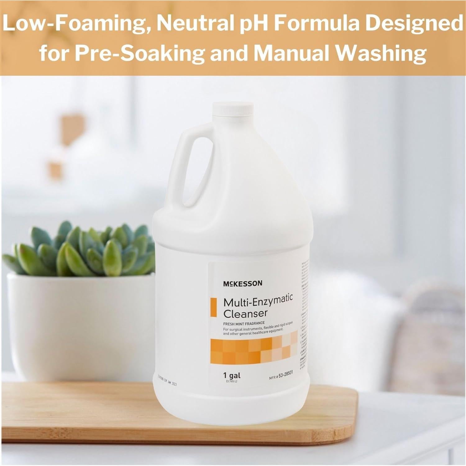 Limpiador Multi-Enzimático McKesson 3.91kg para Instrumentos Médicos