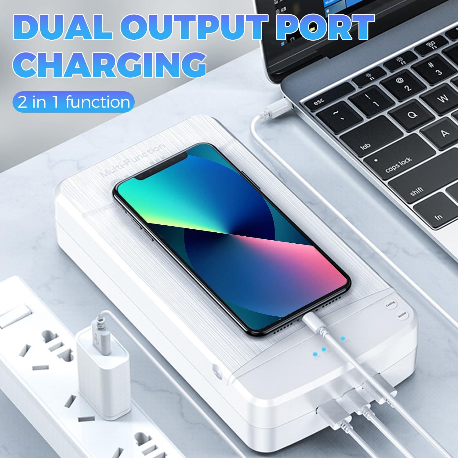 Limpiadora de Uñas TAKIYA USB con Luz Azul, Portátil