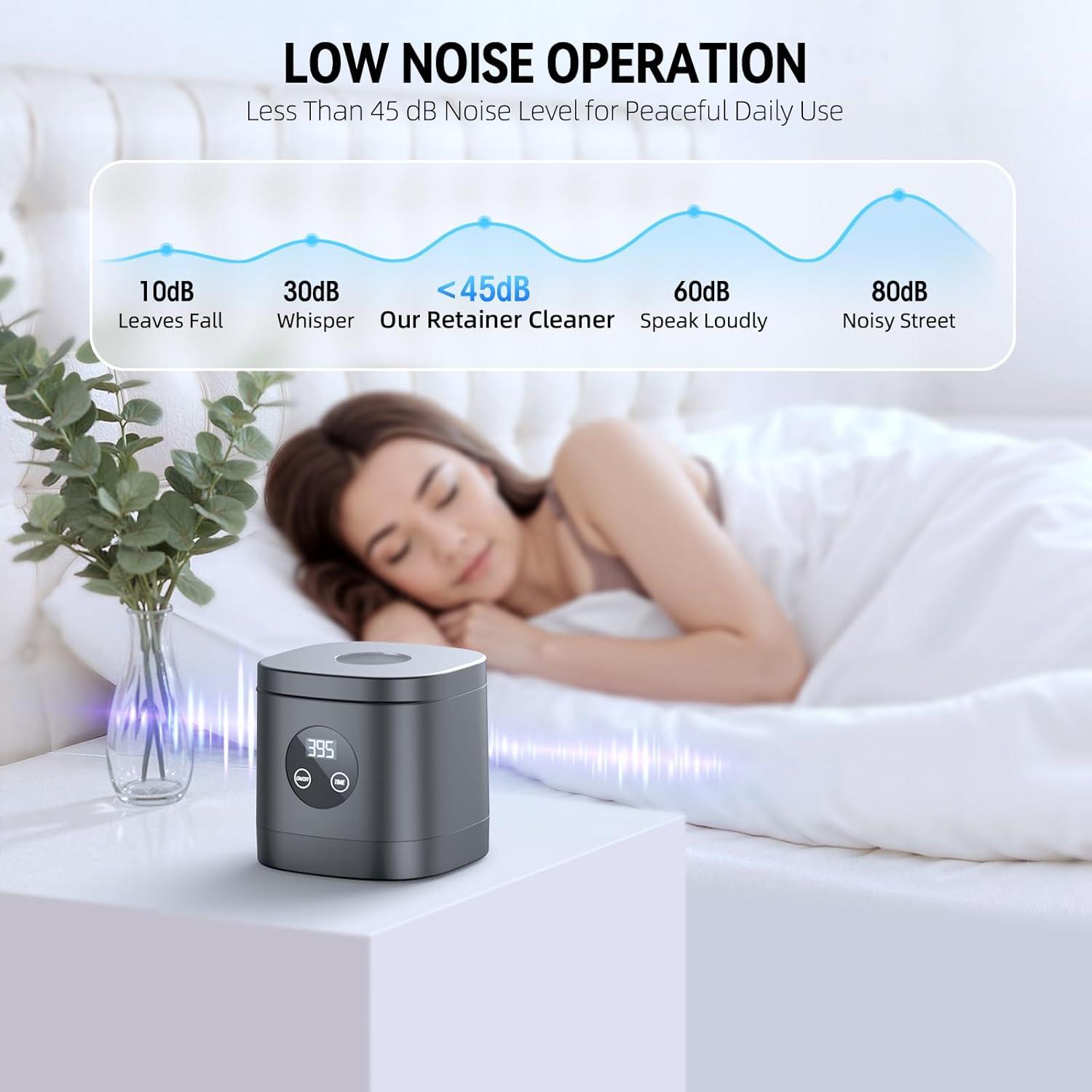 Limpiador Ultrasónico de Retenedores TEBAL 250ml Negro