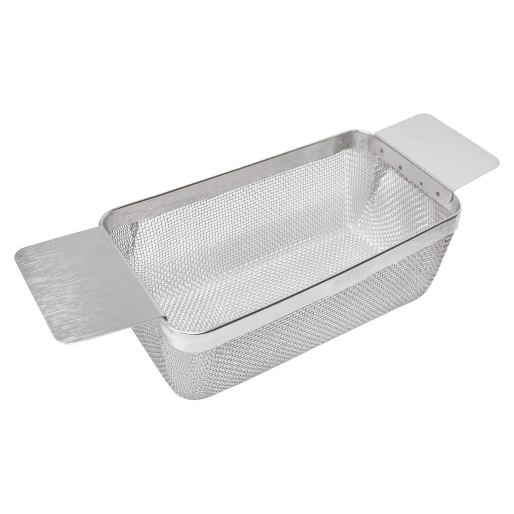 Canasta de limpieza de acero inoxidable PMC Supplies 20x10 cm