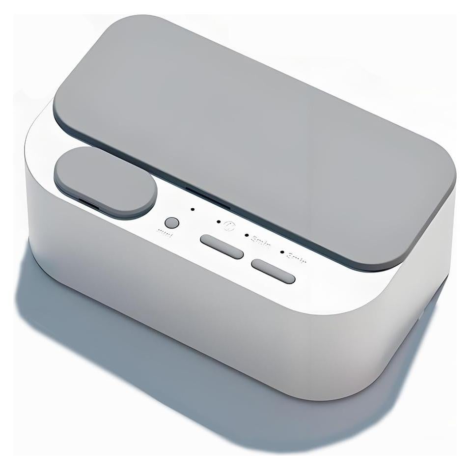 Limpiador Ultrasónico de Joyería y Lentes de Contacto 355ml - Gris