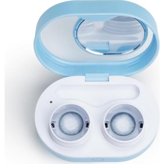 Limpiador de Lentes de Contacto Suaves ReO2 Mini Pro Azul
