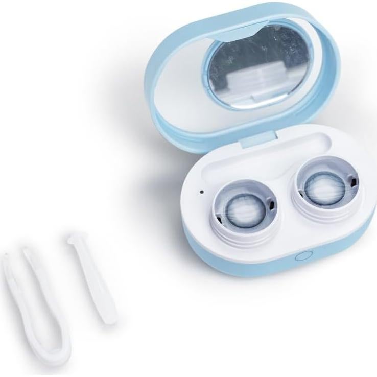 Limpiador de Lentes de Contacto Suaves ReO2 Mini Pro Azul