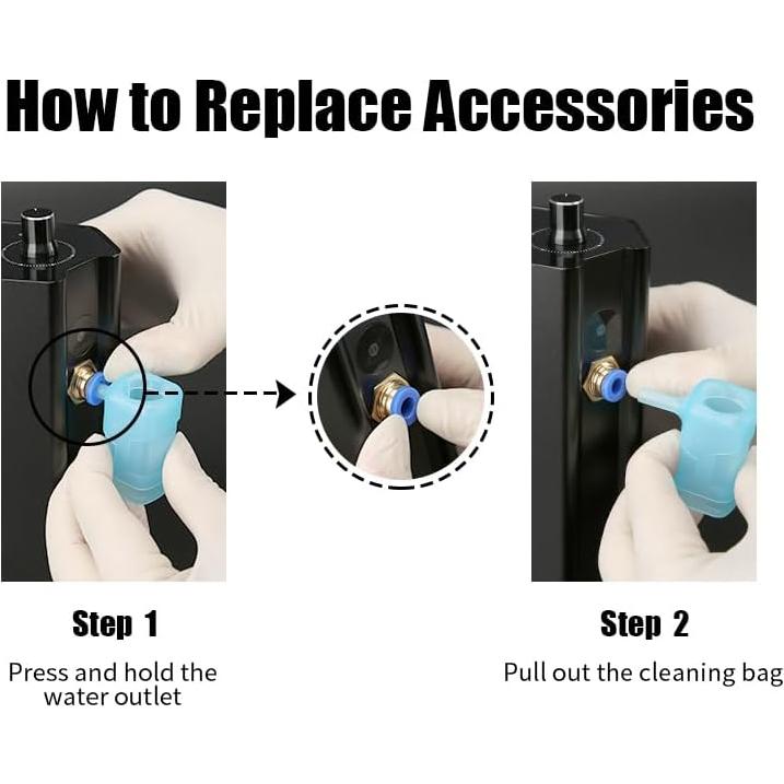 Limpiador de Agujas de Tatuaje TAIDU XZQ-3 Automático 0.77 kg