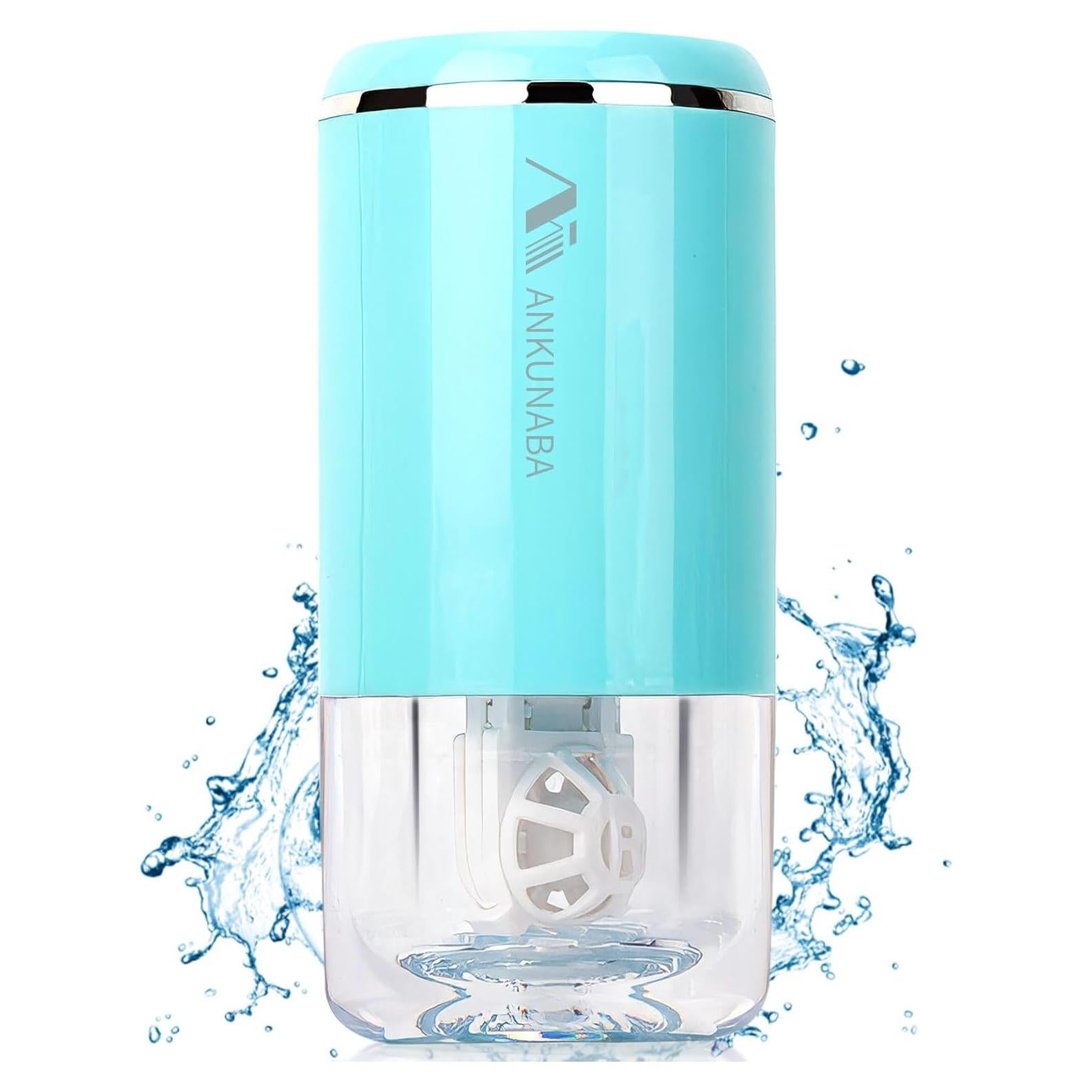 Limpiador de Lentes de Contacto ANKUNABA Portátil USB Azul