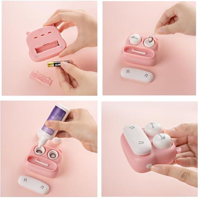 Limpiador Ultrasónico de Lentes de Contacto ARFUKA Rosa