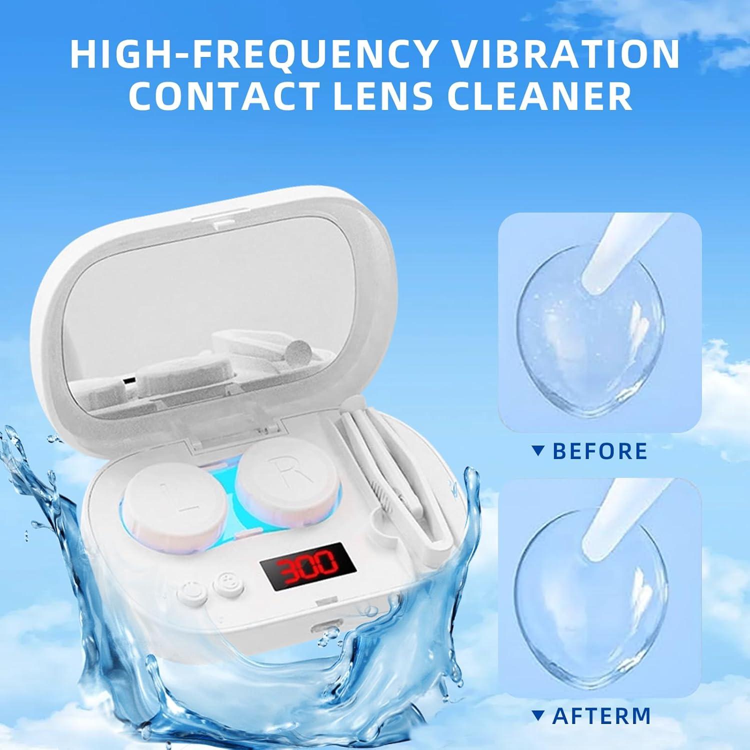 Limpiadora Ultrasónica de Lentes de Contacto BNXXL - Blanco