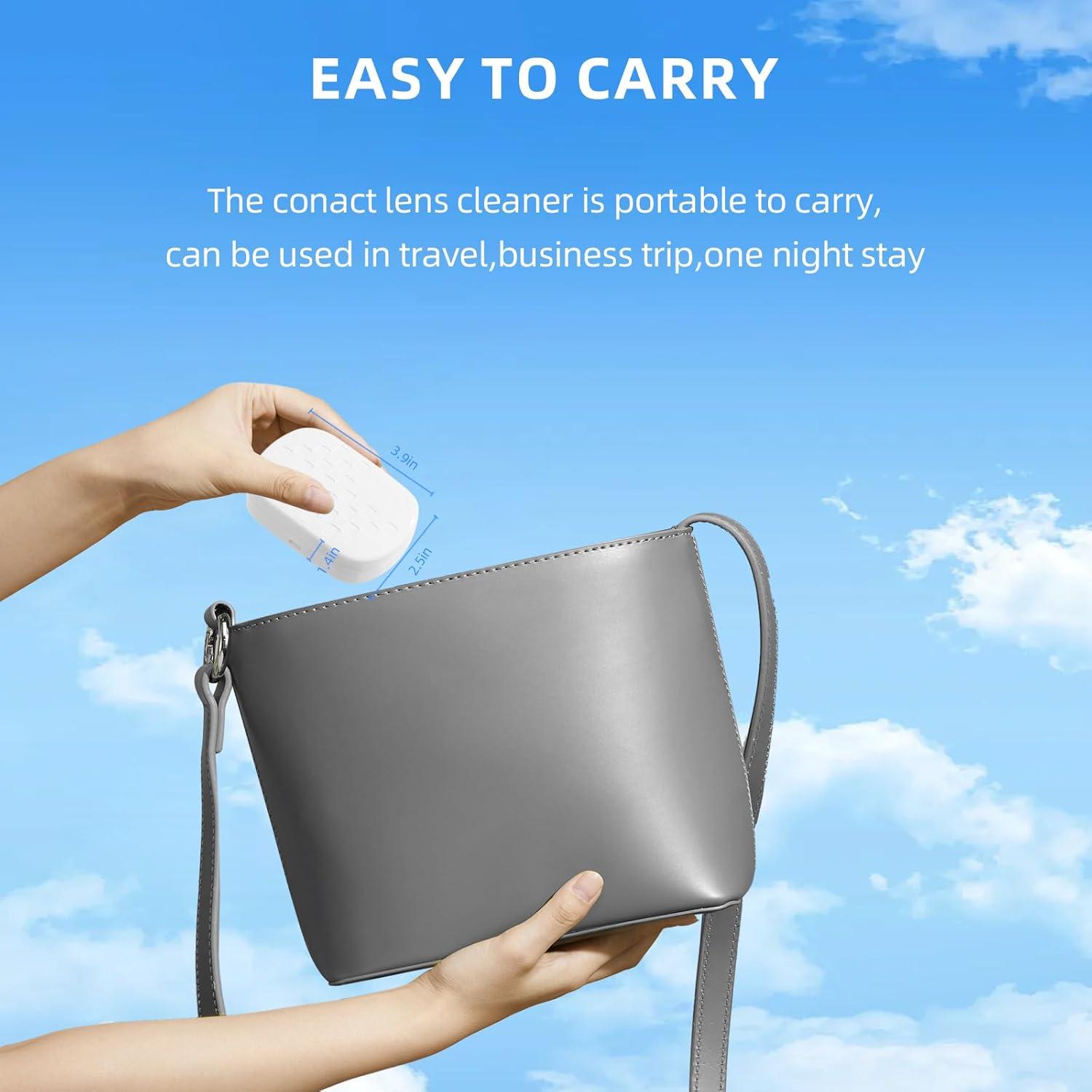 Limpiadora Ultrasónica de Lentes de Contacto BNXXL - Blanco