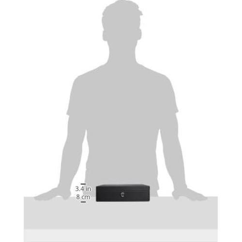 Caja de Dinero SentrySafe CB-10 Negra con Cerradura y Bandeja