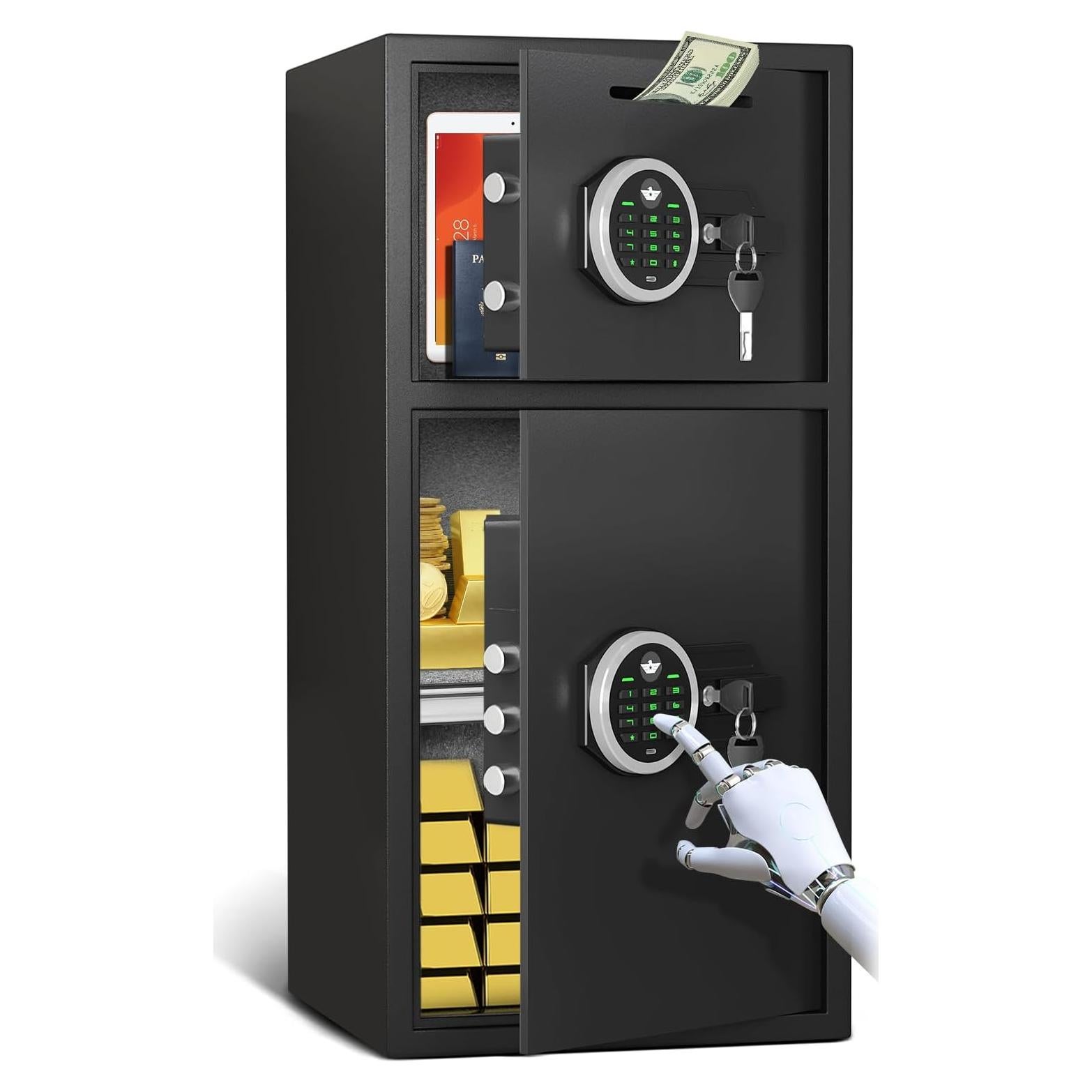 Caja Fuerte Digital Omethey 6 Pies Cúbicos a Prueba de Fuego