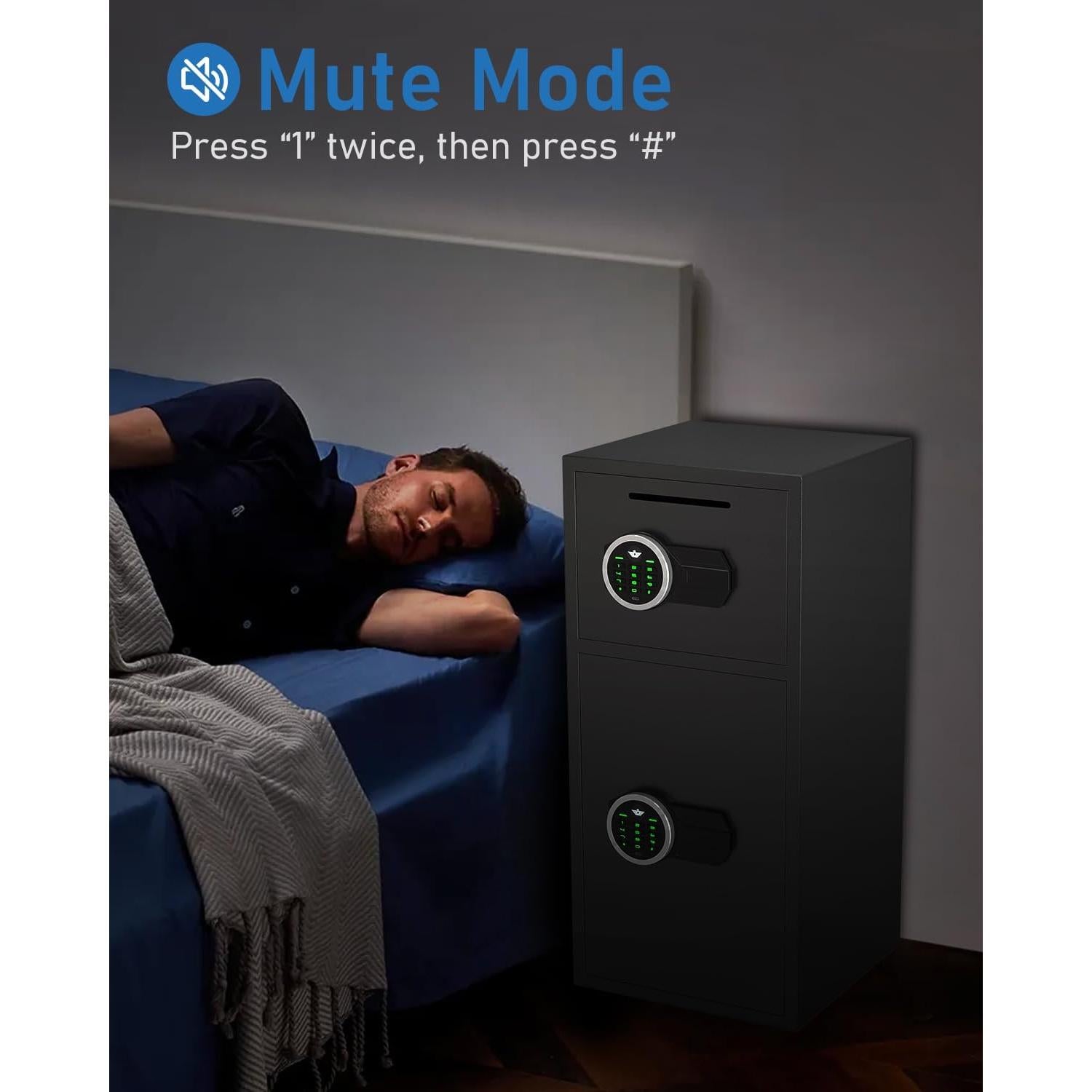 Caja Fuerte Digital Omethey 6 Pies Cúbicos a Prueba de Fuego