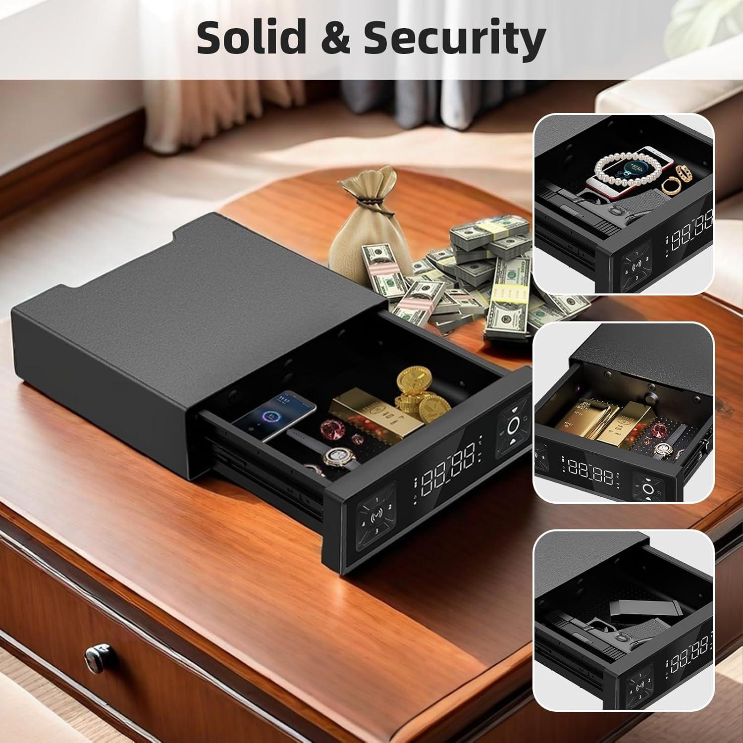 Caja Fuerte Biométrica KENRONE KR-BX3033 para Armas 8.62kg