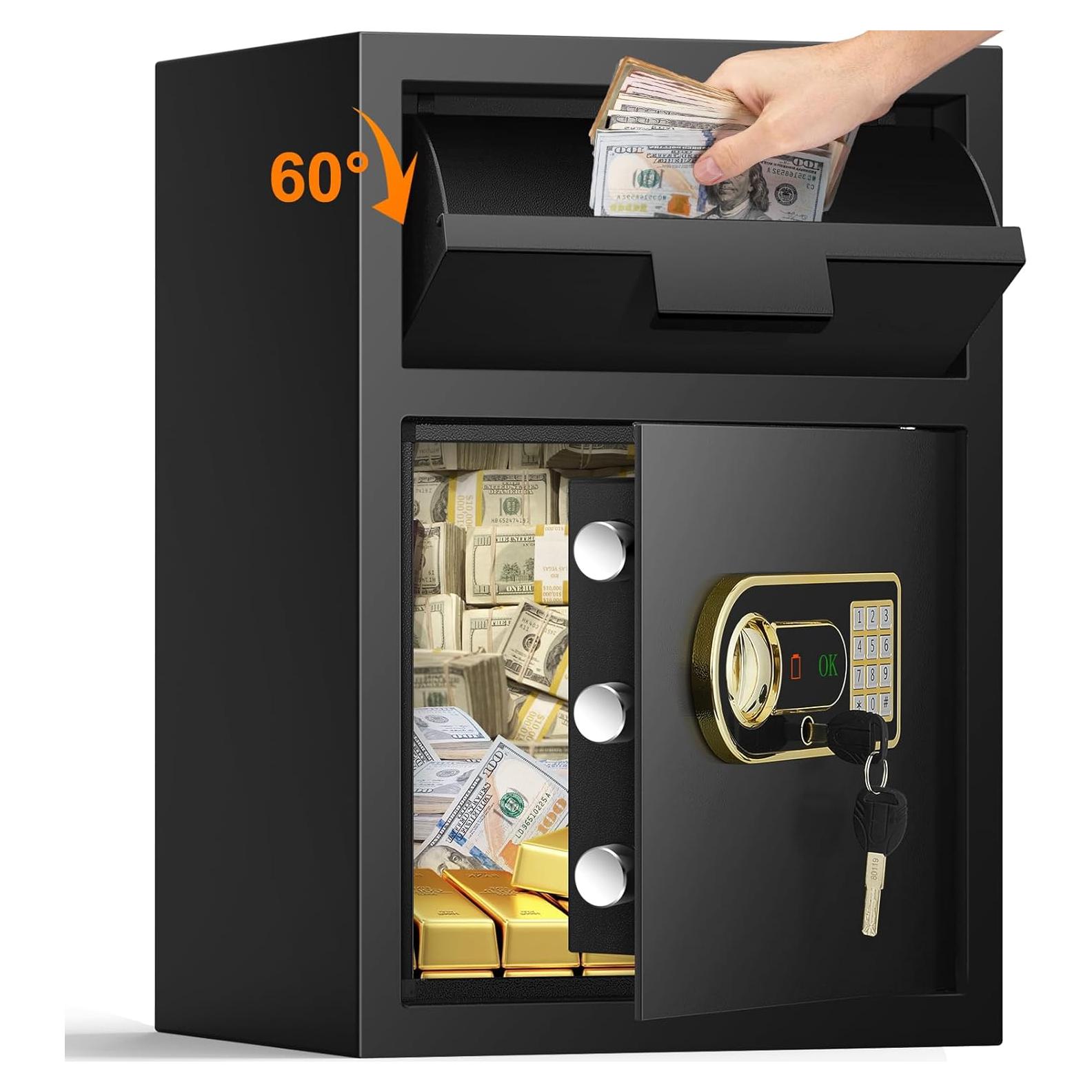 Caja de Seguridad Antirrobo Tiskgg 2.8 Pies Cúbicos con Ranura