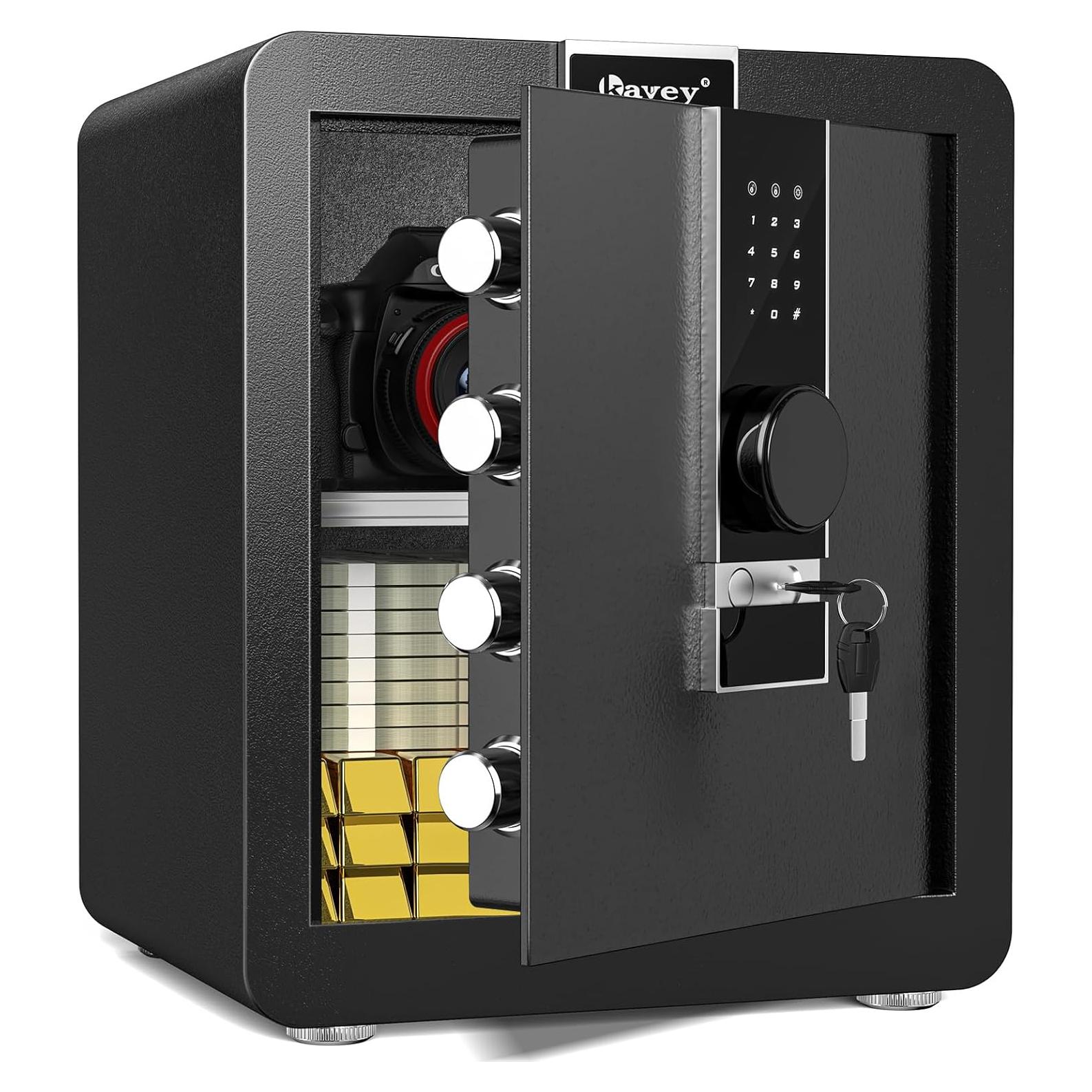 Caja Fuerte Ignífuga Kavey 1.8 Pies Cúbicos con Alarma