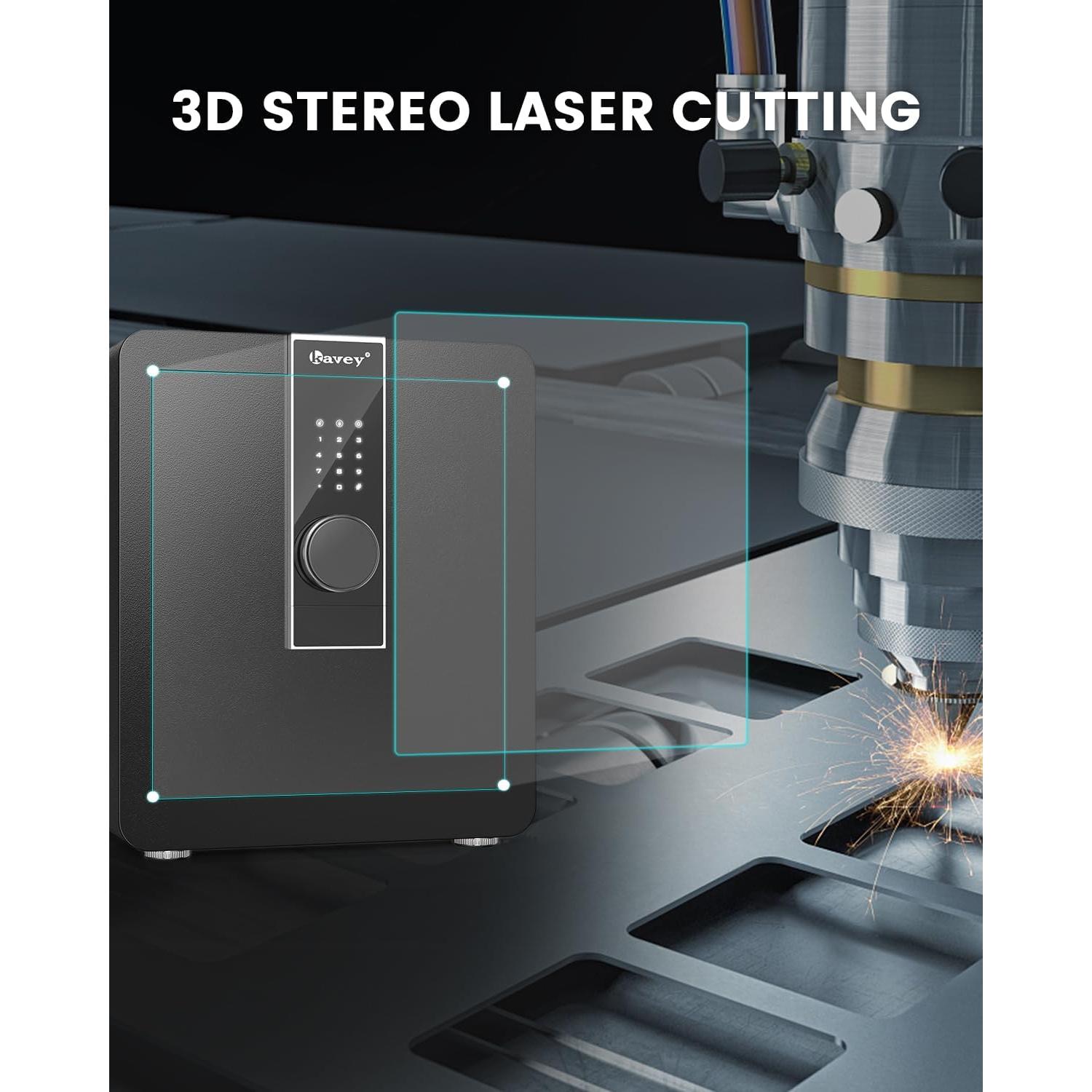 Caja Fuerte Ignífuga Kavey 1.8 Pies Cúbicos con Alarma