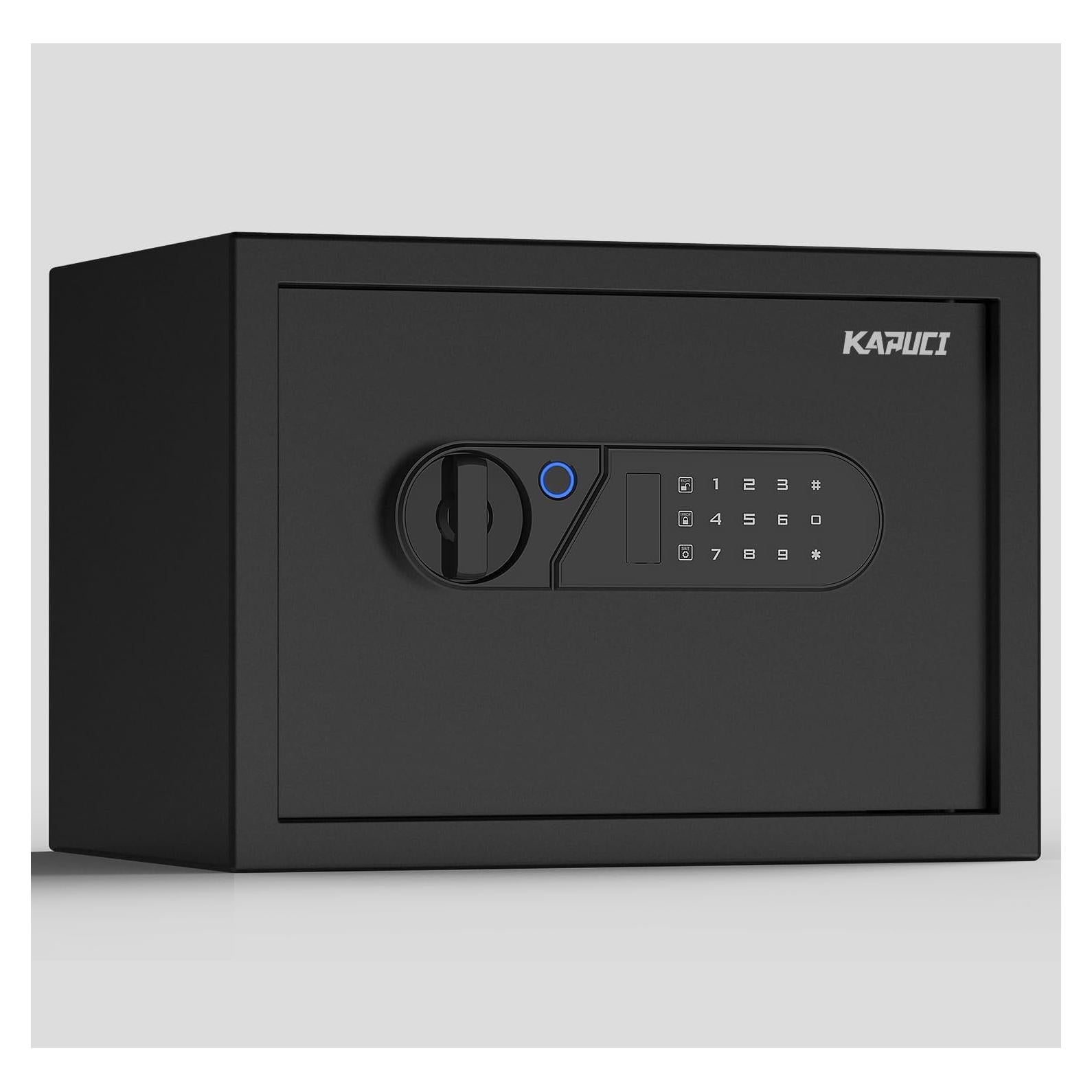 Caja Fuerte Biométrica KAPUCI 0.78 Pies³ con Pantalla Táctil