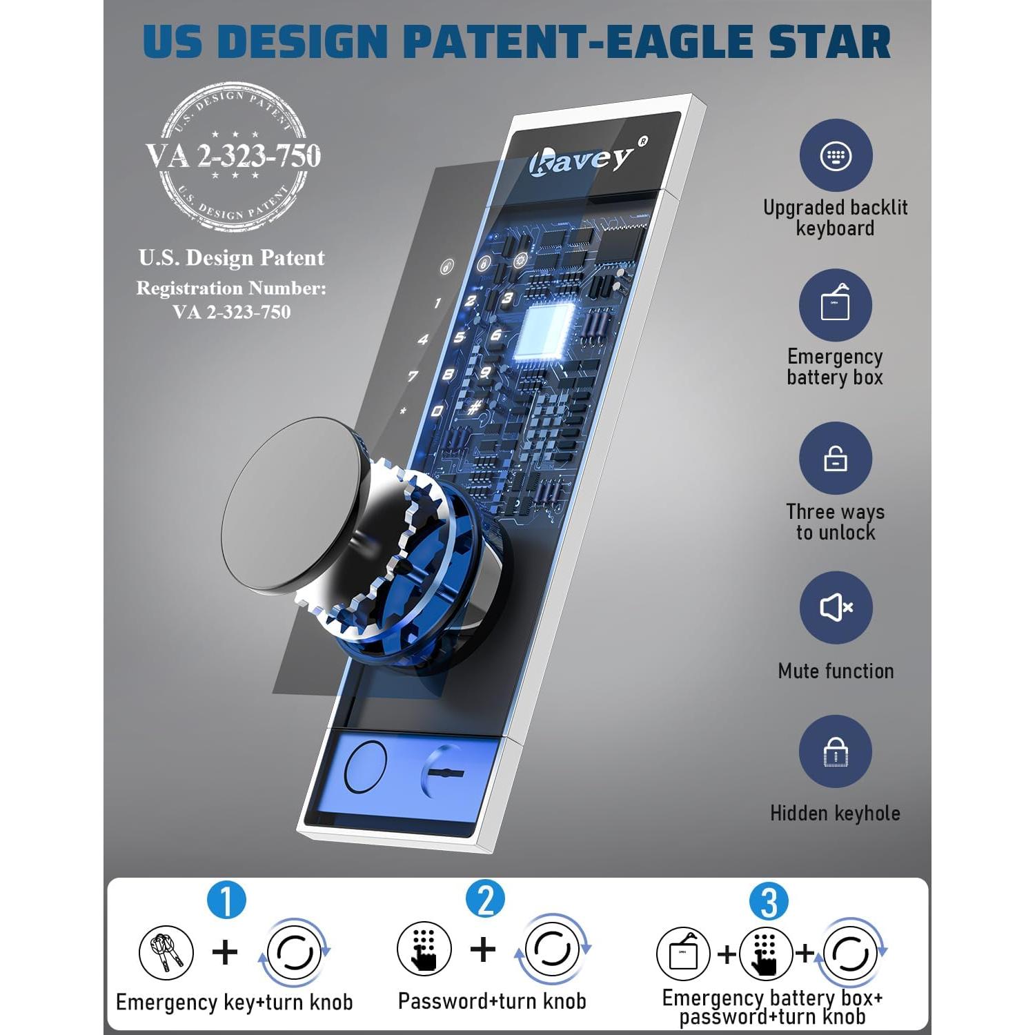 Caja de Seguridad Kavey KS-45 Fuego Resistente 2 Pies Cúbicos