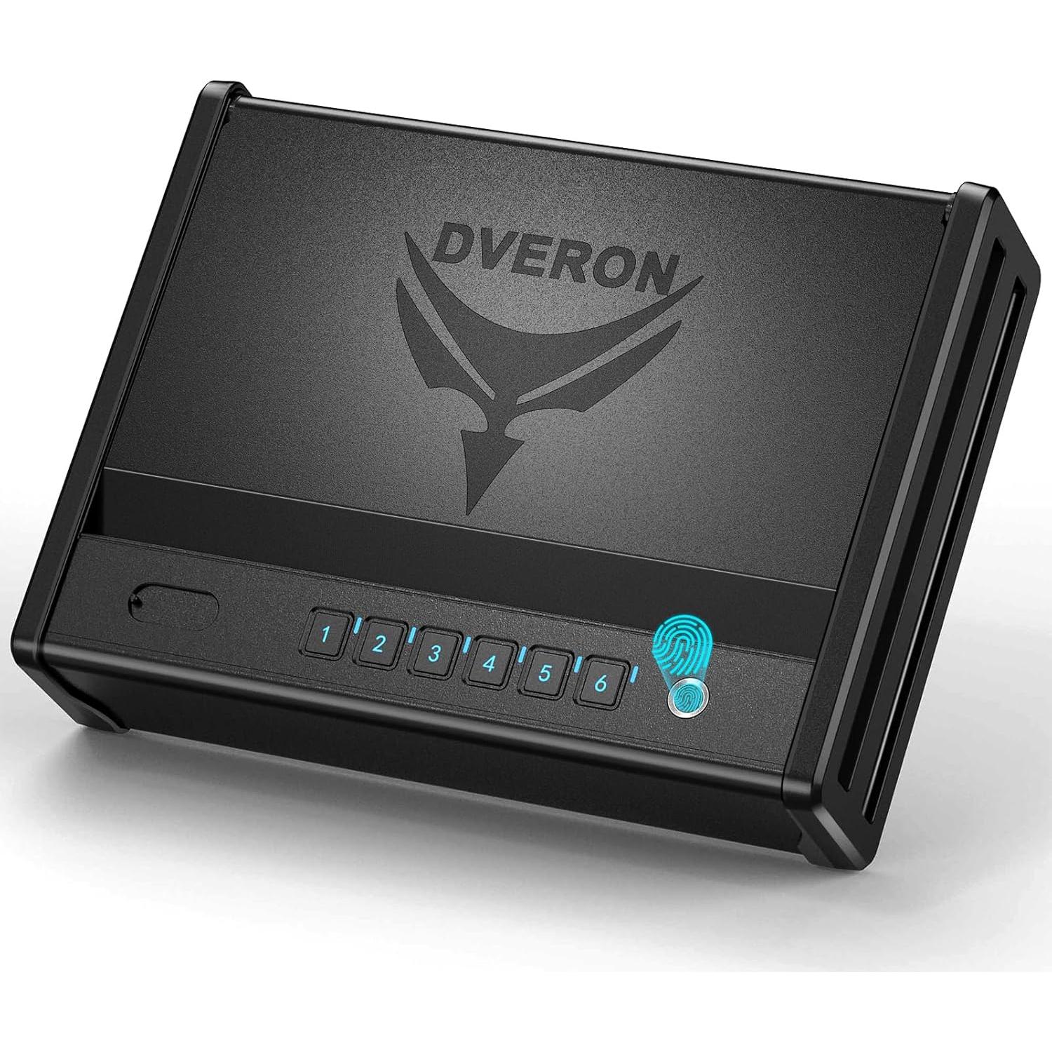 Caja Fuerte Biométrica Dveron para Pistola - Acceso Rápido <1s