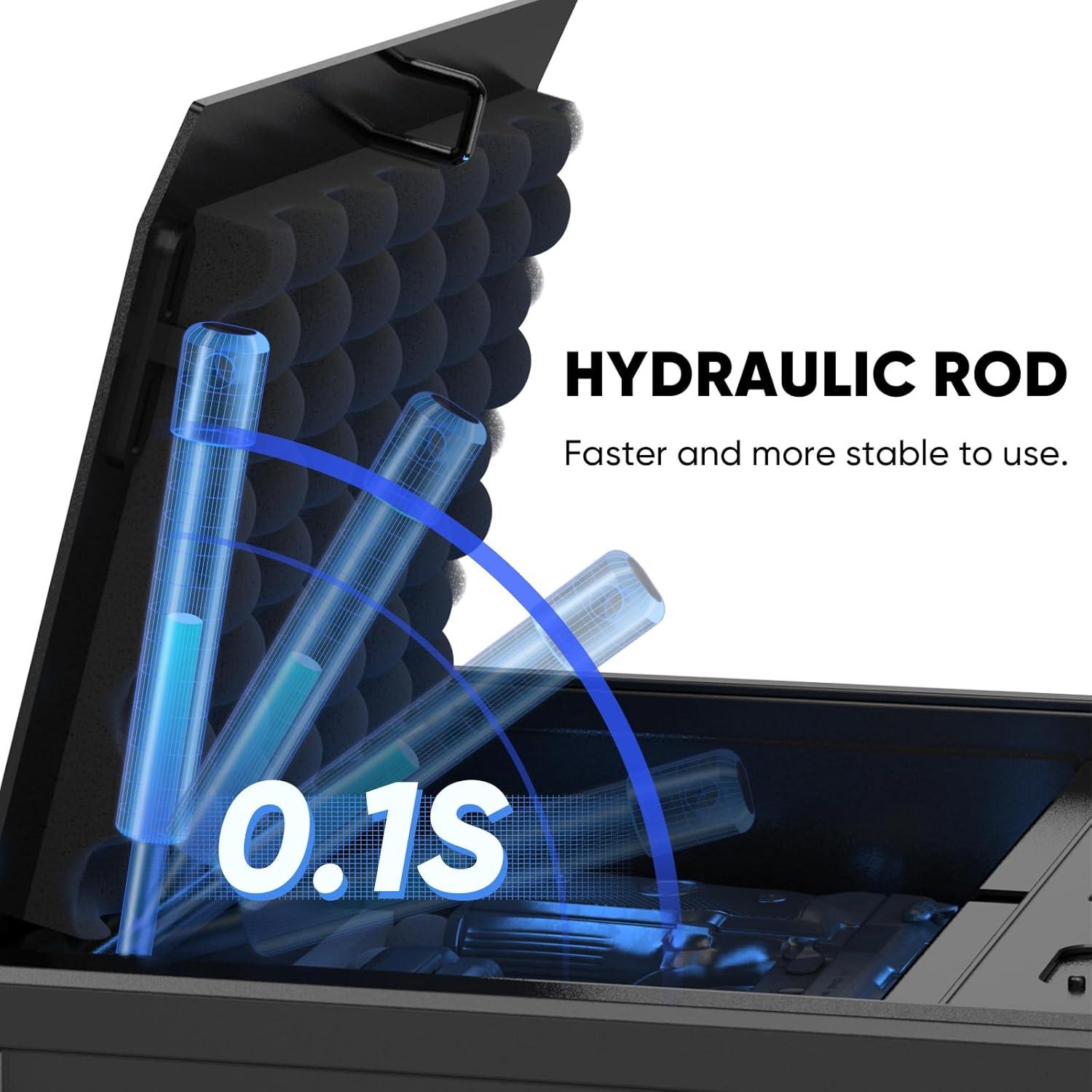 Caja Fuerte Biométrica Dveron para Pistola - Acceso Rápido <1s