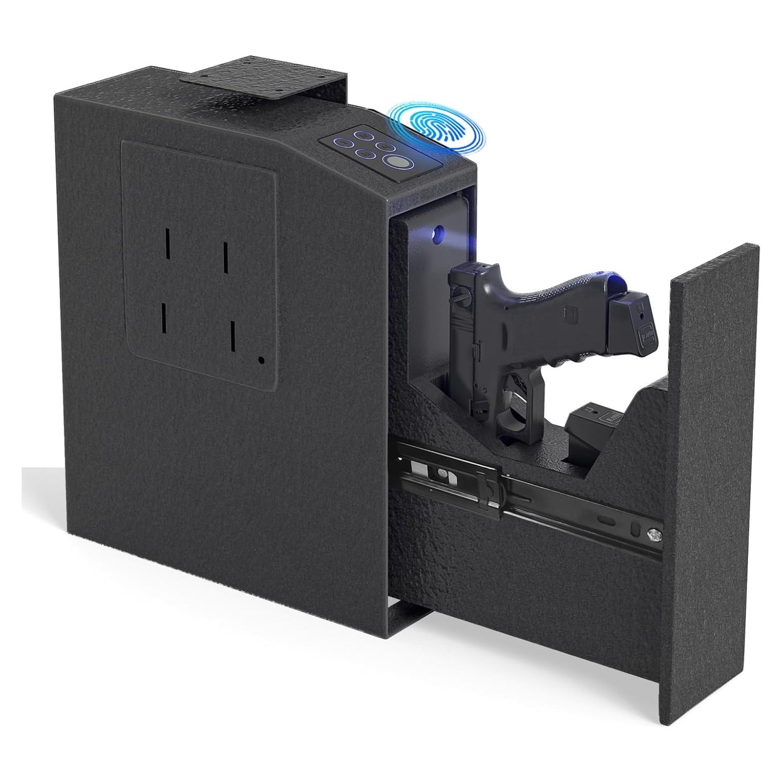 Caja Fuerte Biométrica Oarlike para Pistola con Acceso Rápido