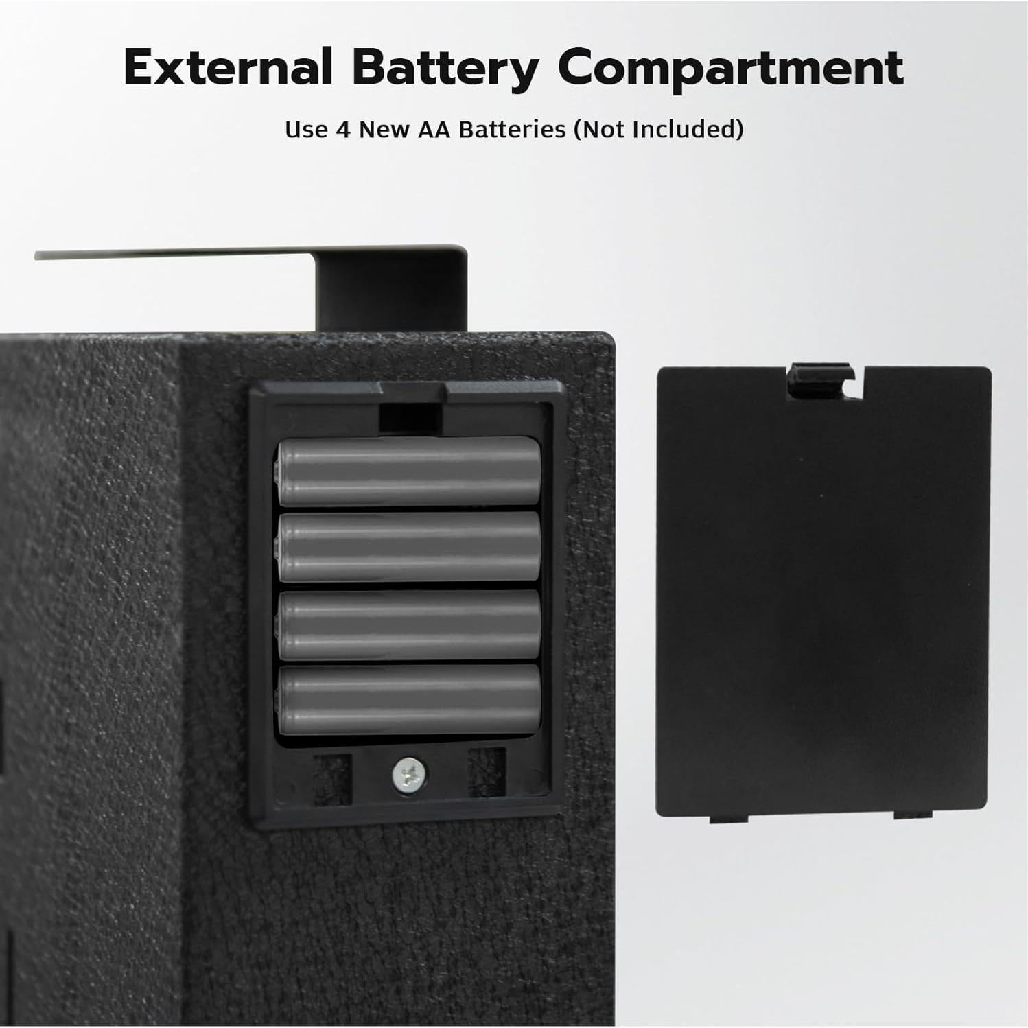 Caja Fuerte Biométrica Oarlike para Pistola con Acceso Rápido