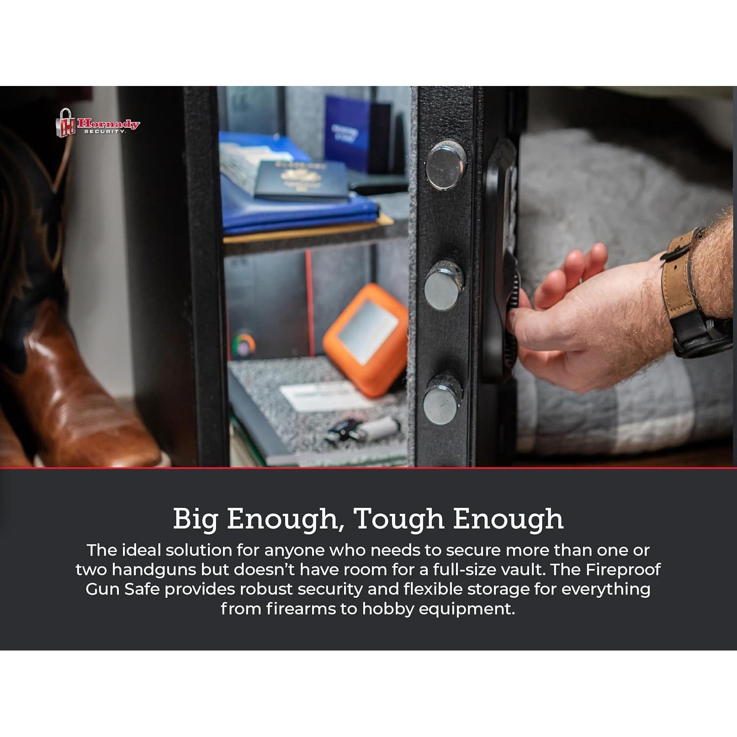 Caja Fuerte Ignífuga Hornady 95407 para Armas y Objetos de Valor