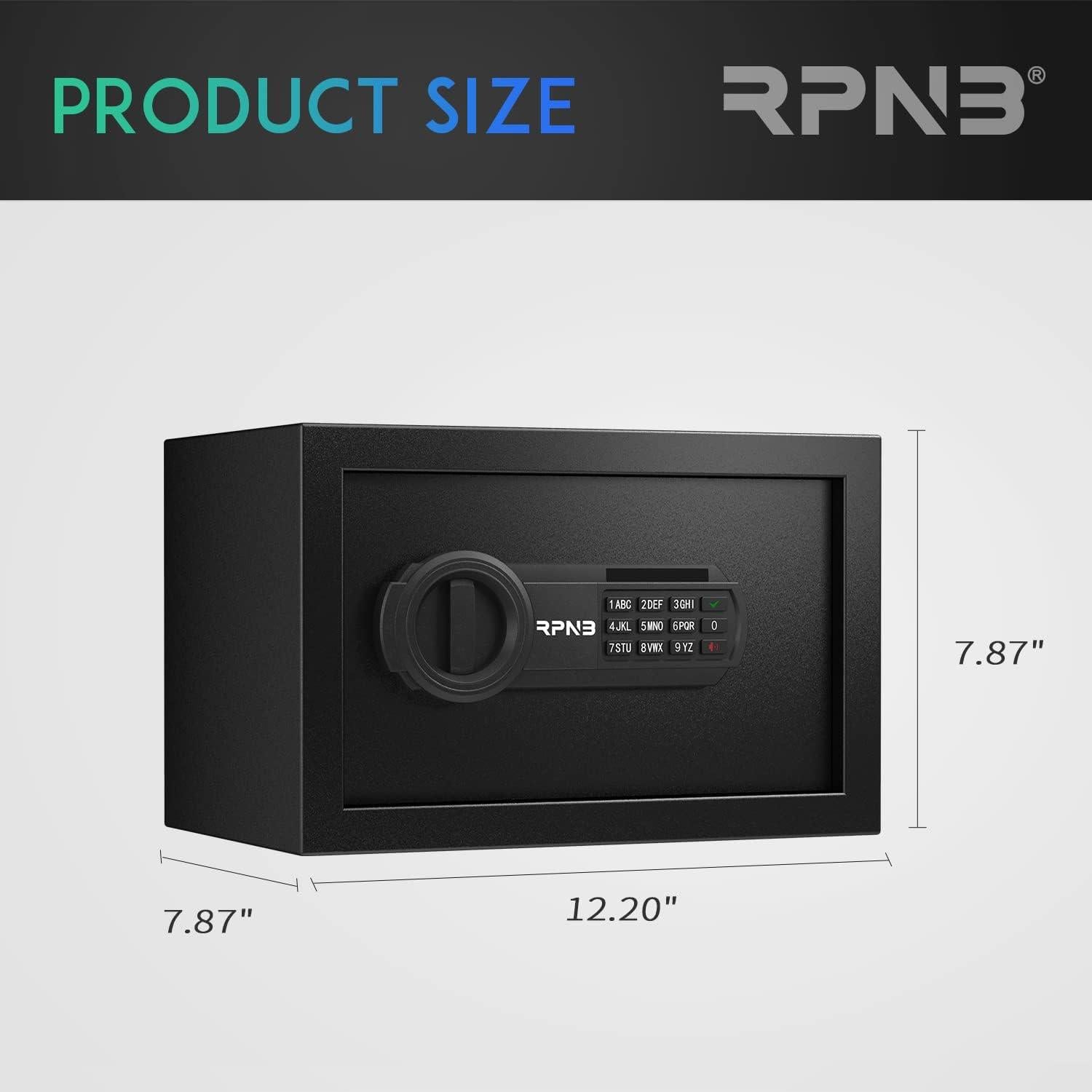 Caja Fuerte Deluxe RPNB 0.3 y 1.6 pies cúbicos con Pantalla Táctil