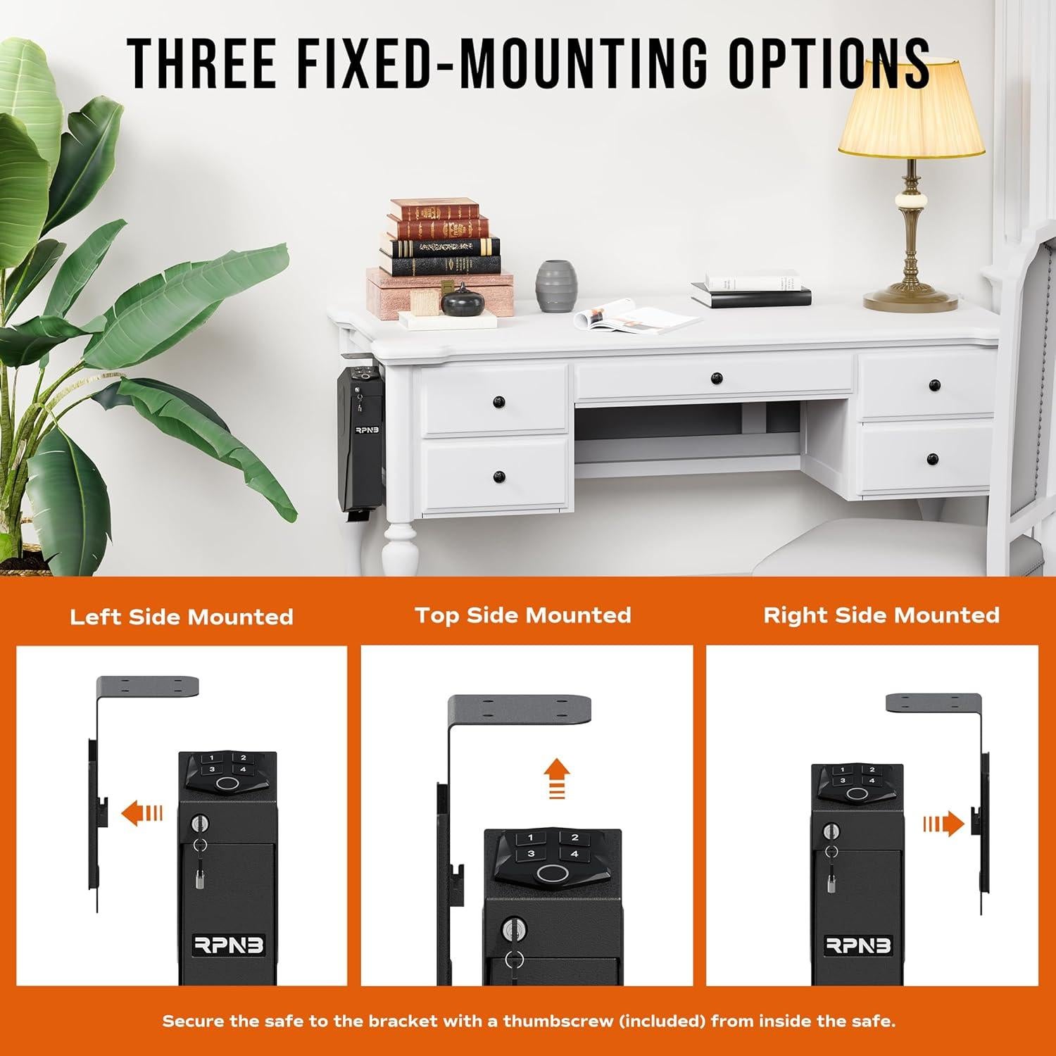 Caja Fuerte Biométrica RPNB 1.6 pies³ con Pantalla Táctil