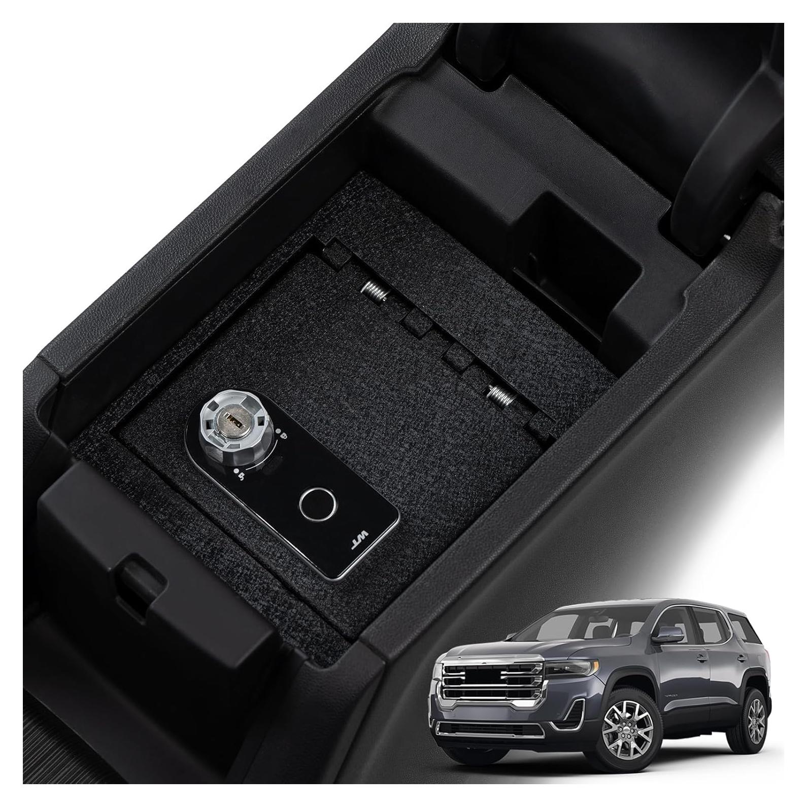 Caja Fuerte de Consola Central TUOJUE para GMC Acadia 2017-2023