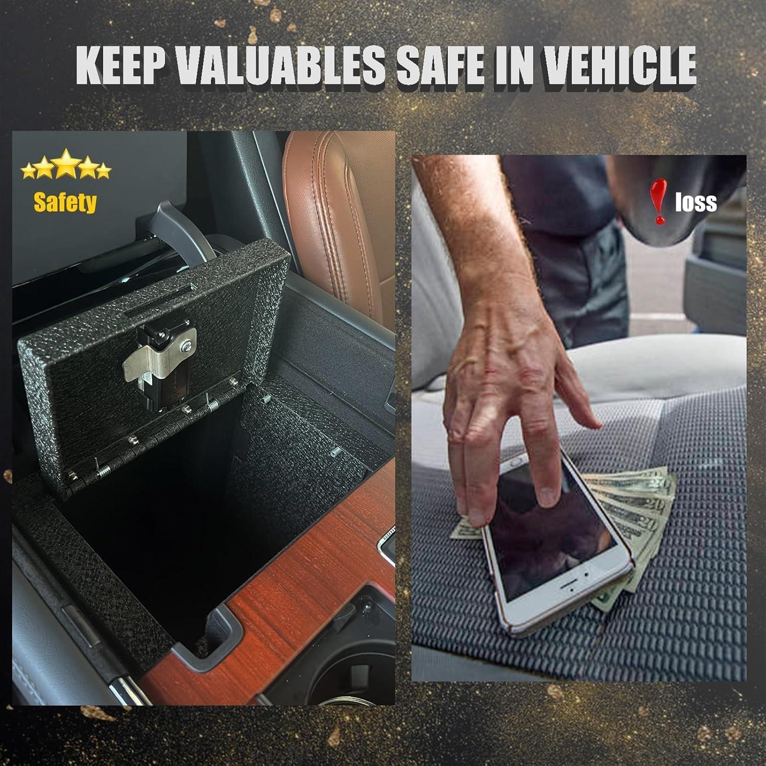 Caja Fuerte de Consola Central JIKE para Mercedes-Benz GLE/GLS 2020-2025