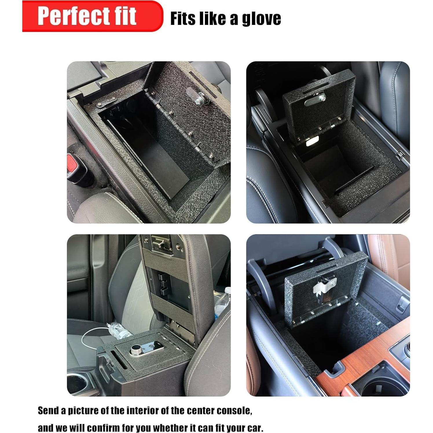 Caja Fuerte de Consola Central JIKE para Mercedes-Benz GLE/GLS 2020-2025