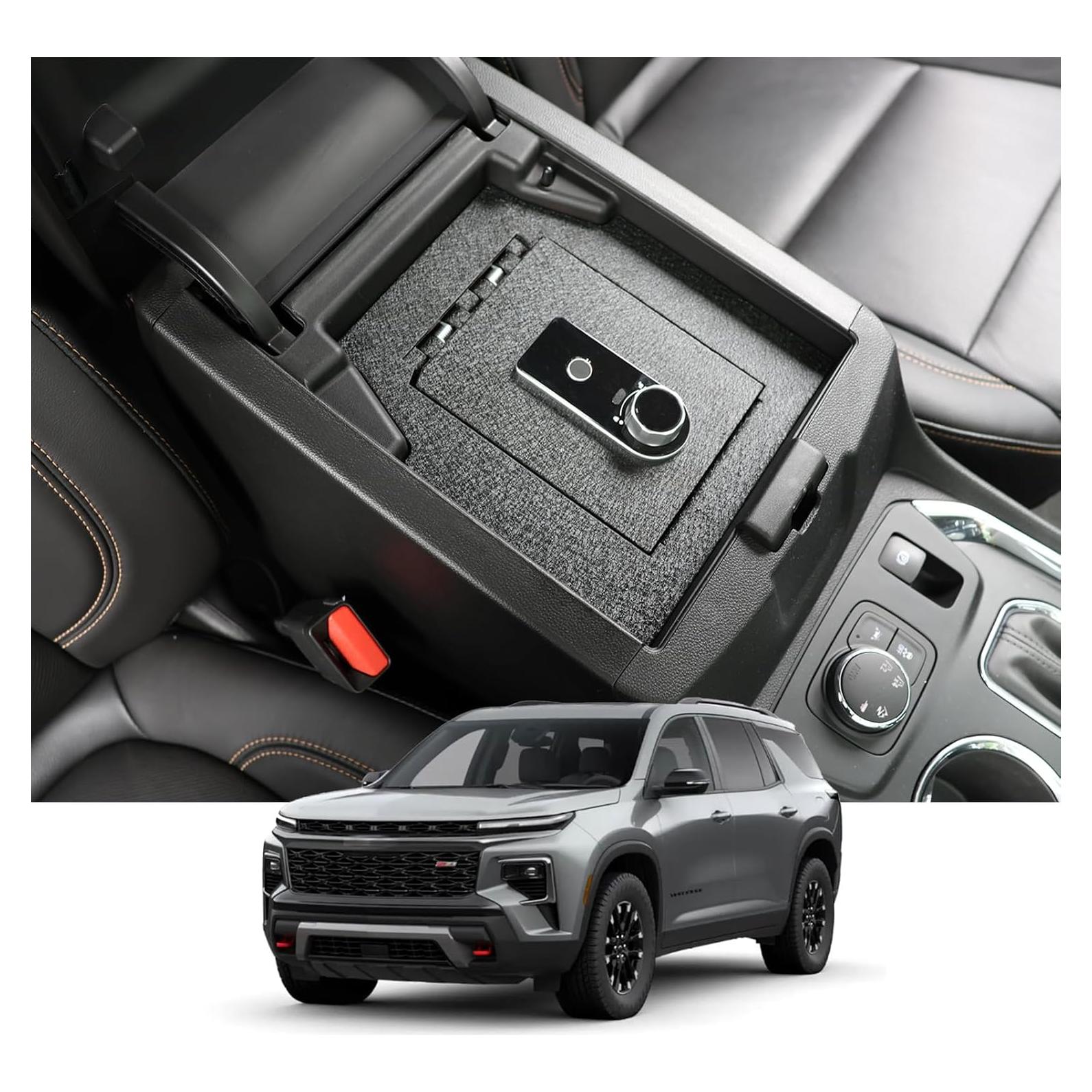 Caja Fuerte de Consola Central WASAI para Chevrolet Traverse 2018-2023