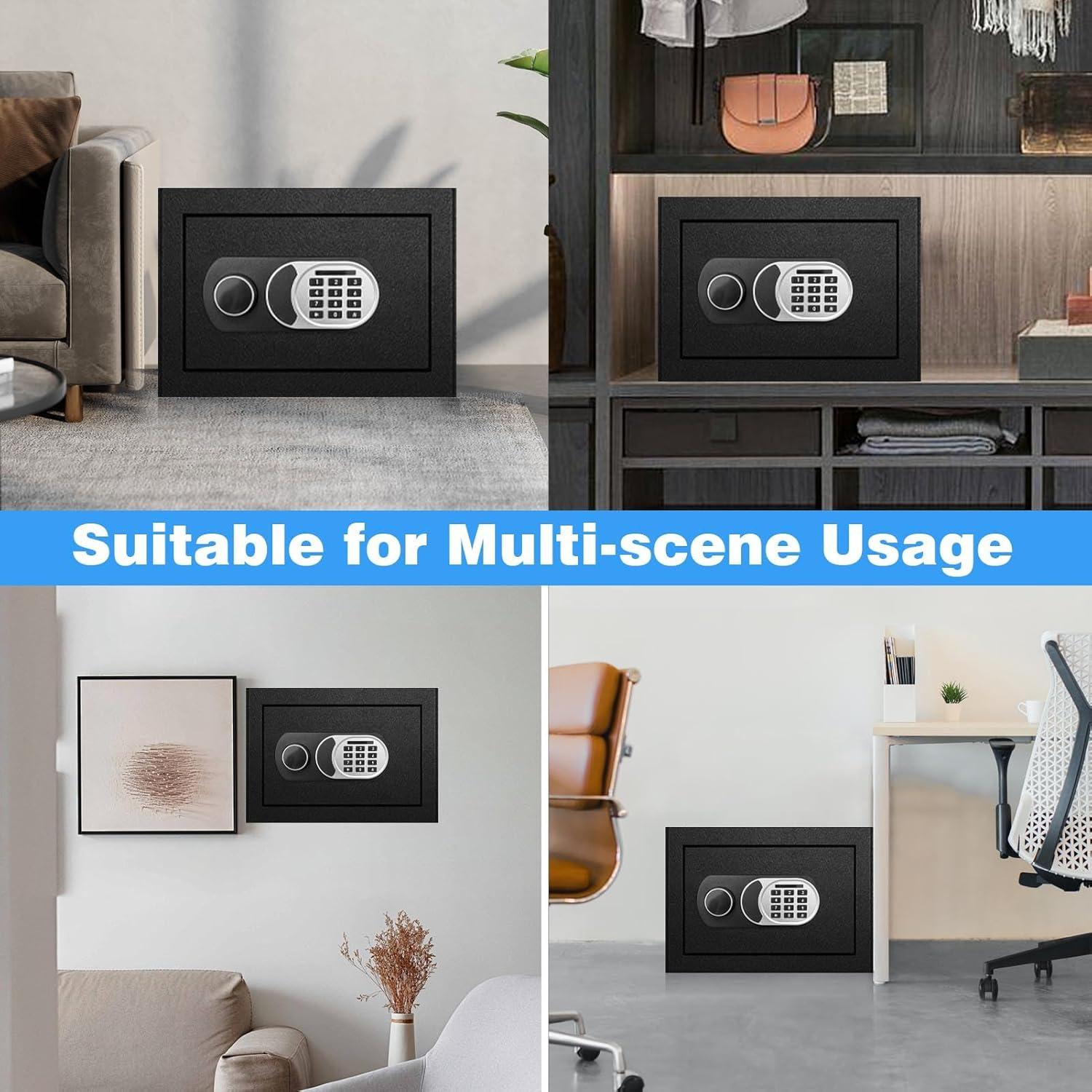 Caja Fuerte Pequeña ToruKeep 1.8 Pies Cúbicos Antirrobo