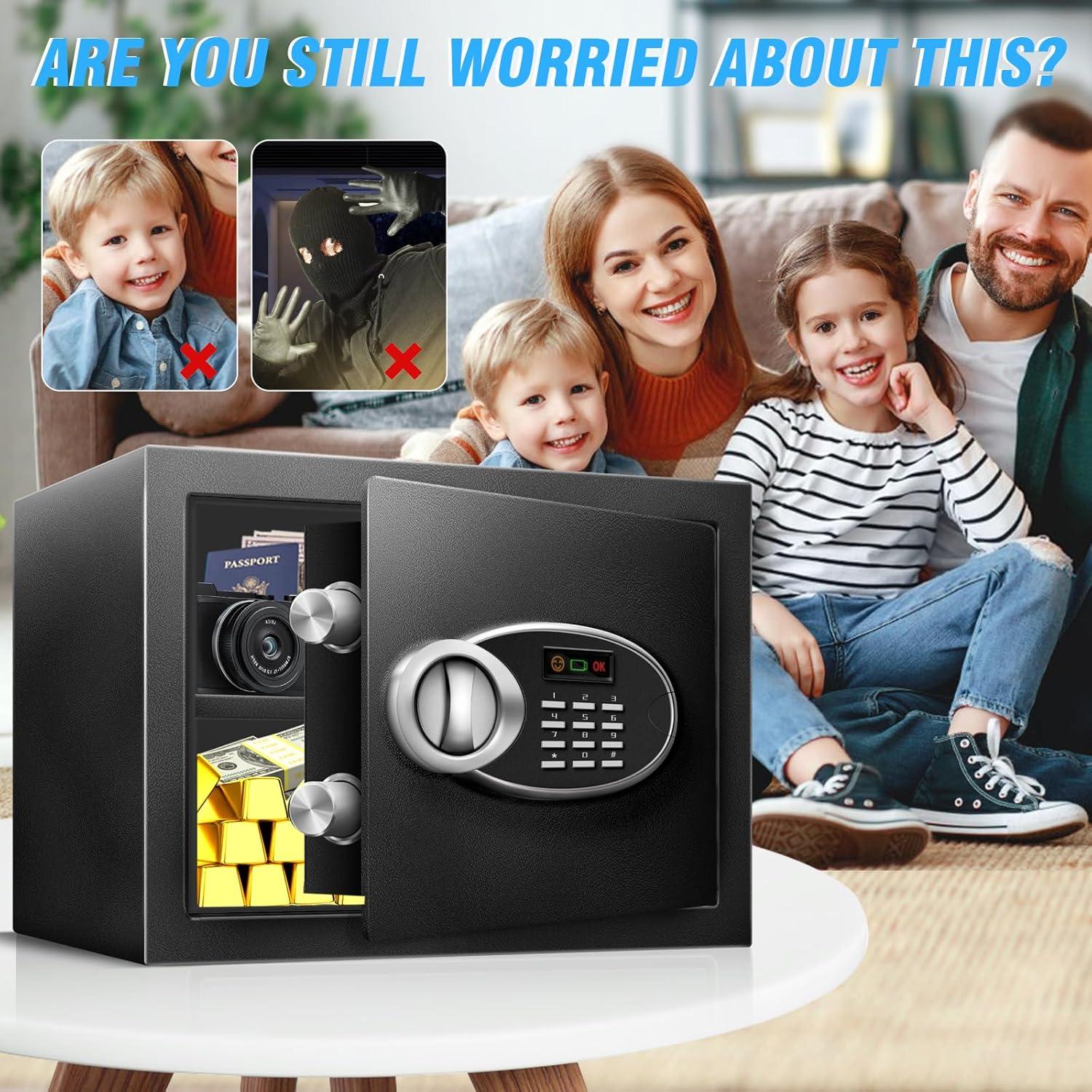 Caja Fuerte HOLOJOY 1.8 Pies Cúbicos Resistente al Fuego