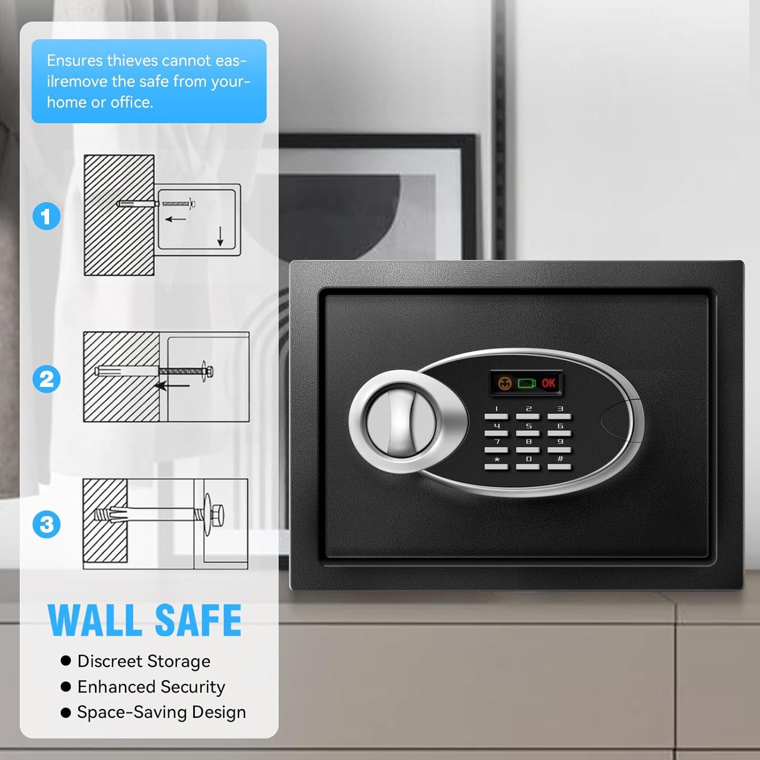 Caja Fuerte HOLOJOY 1.8 Pies Cúbicos Resistente al Fuego