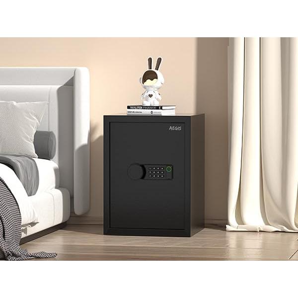 Caja de Seguridad AEGIS 1.2 pies³ a Prueba de Fuego con Huella Digital