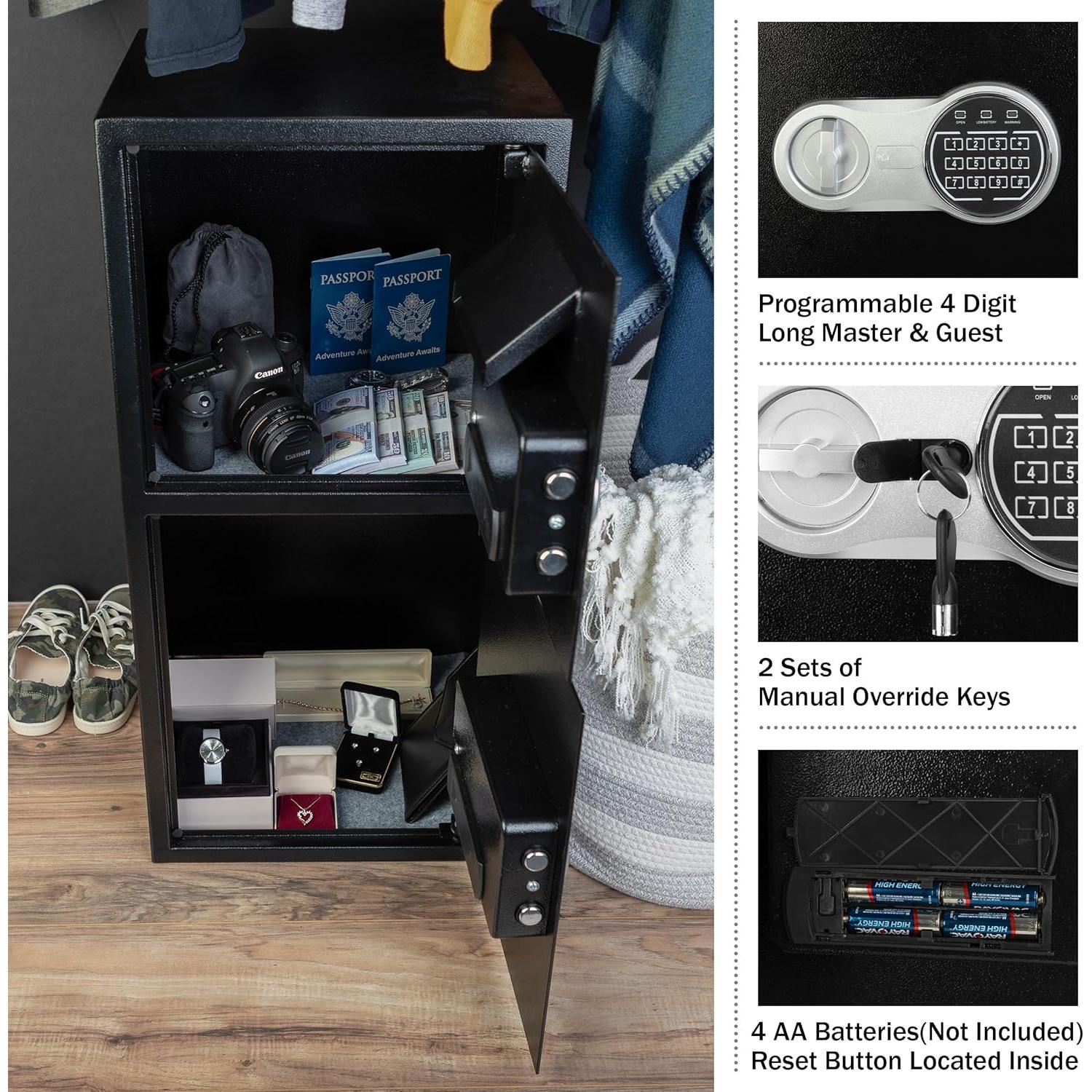 Caja Fuerte Electrónica Paragon Safes 22.93 kg con Teclado