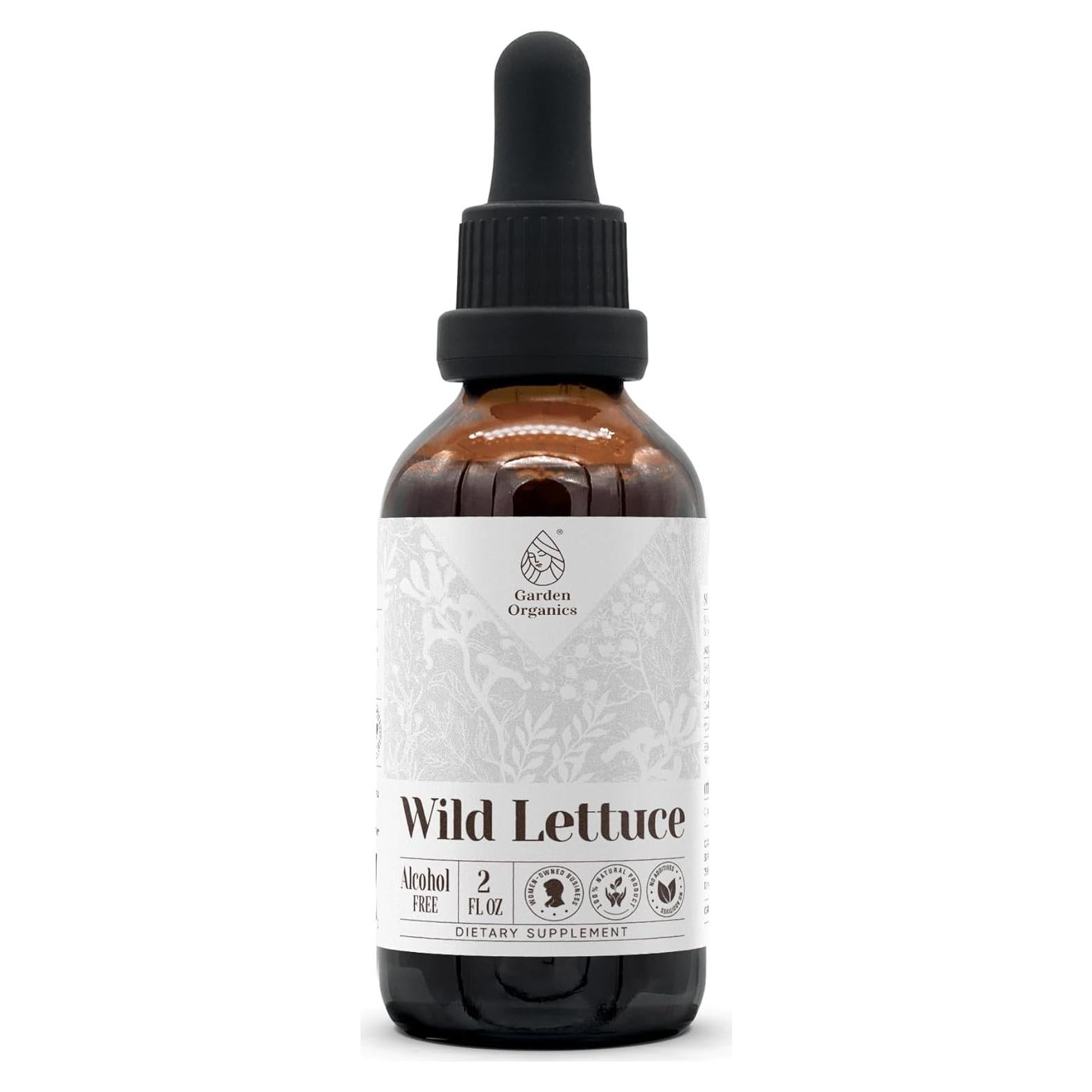 Extracto de Tintura Natural de Lechuga Silvestre Garden Organics 59.15 ml