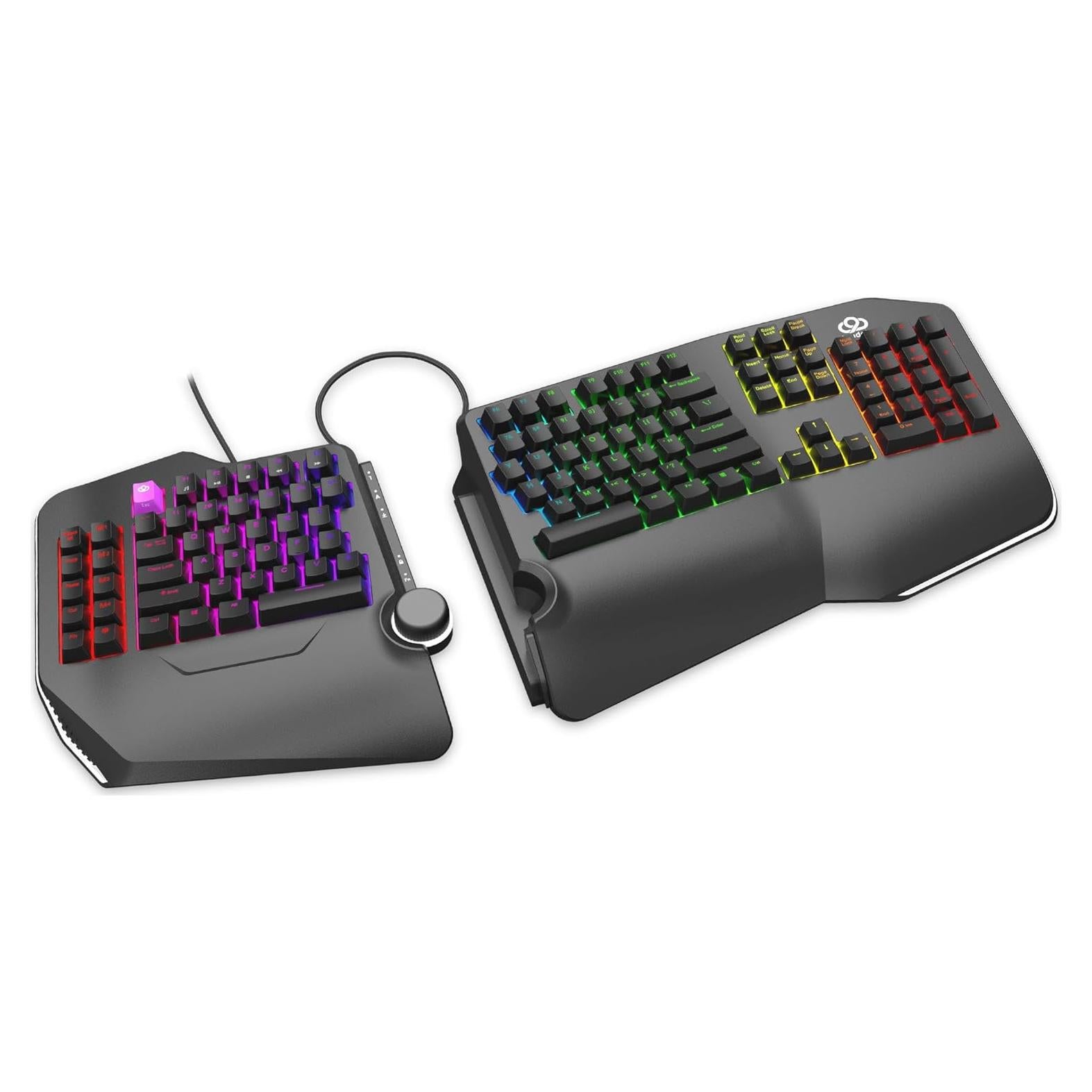 Teclado Mecánico Ergonómico Cloud Nine C989M - RGB USB