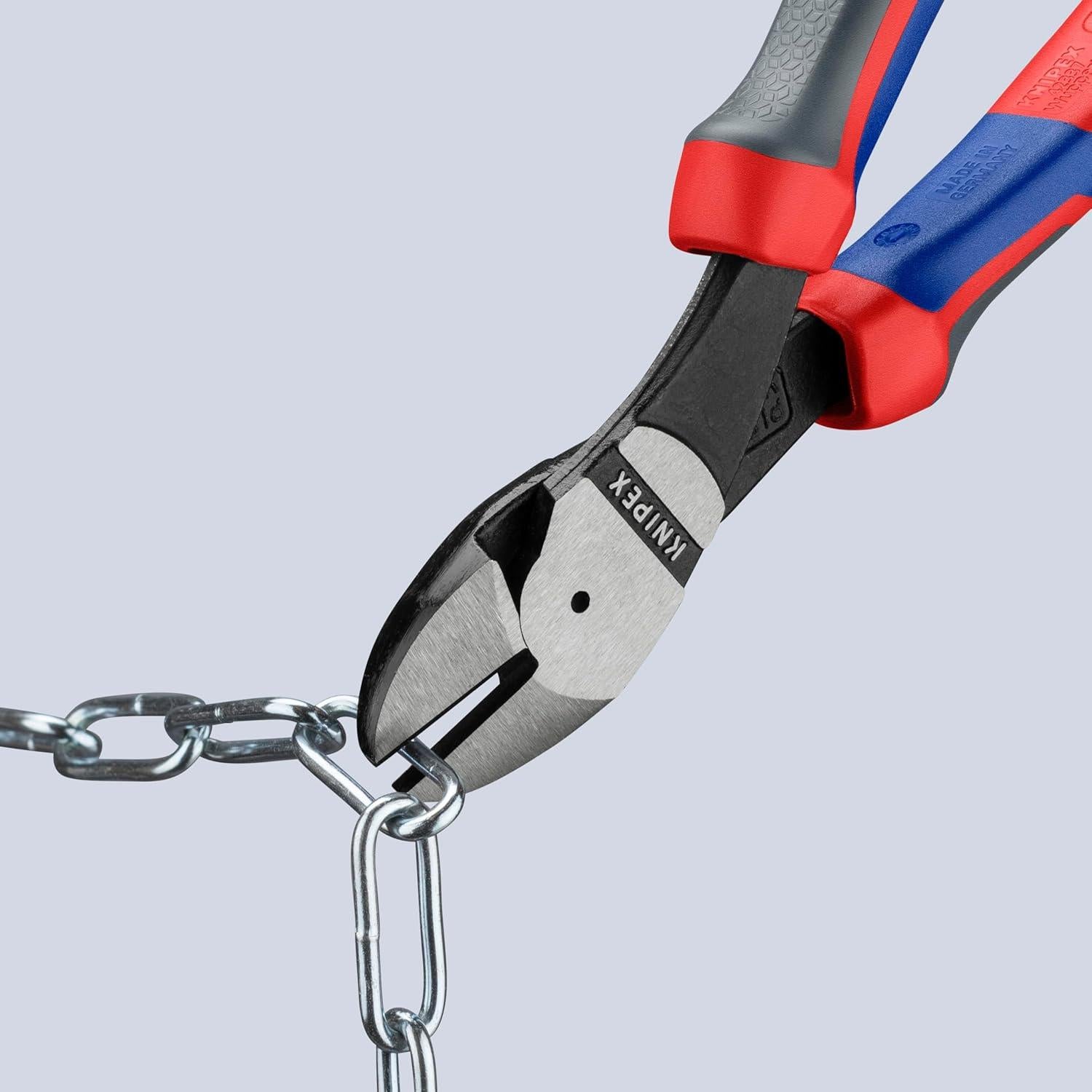 Cortador Diagonal KNIPEX 74 22 200 20.32 cm Angulado Ergonómico