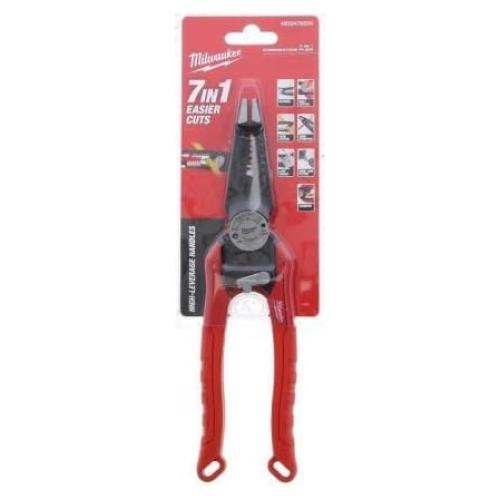 Alicates Combinados Milwaukee 7-en-1 para Instalación Eléctrica