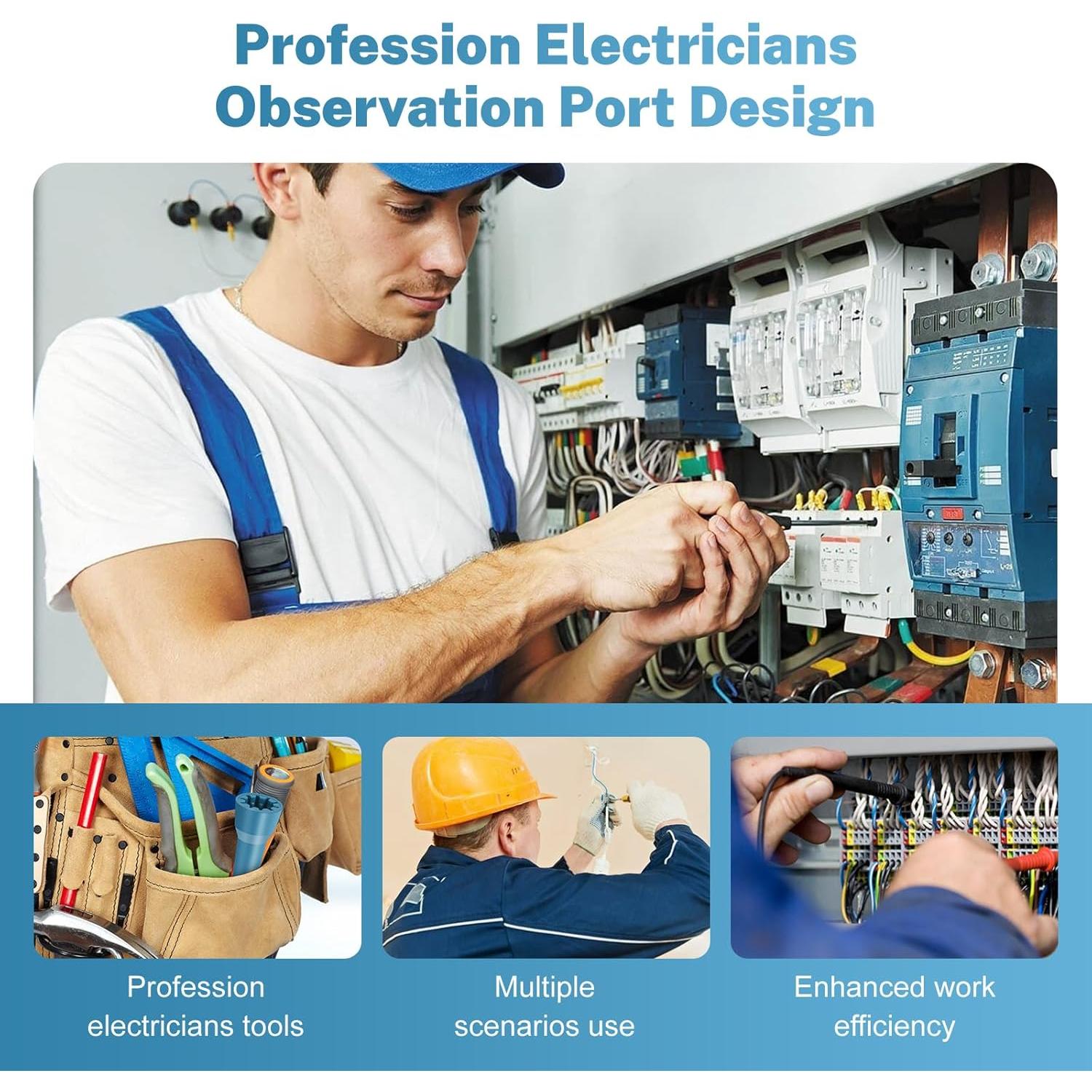 Juego de herramientas de torsión de alambre Ywmoml 4 piezas 6.35 mm