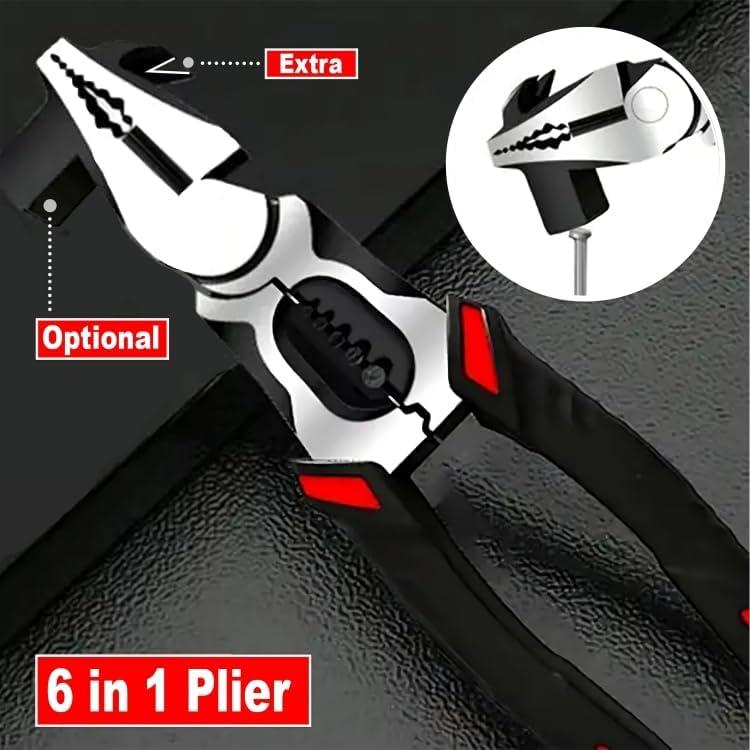 Alicate Multifuncional 6 en 1 MIAN MU 20.32 cm con Probador