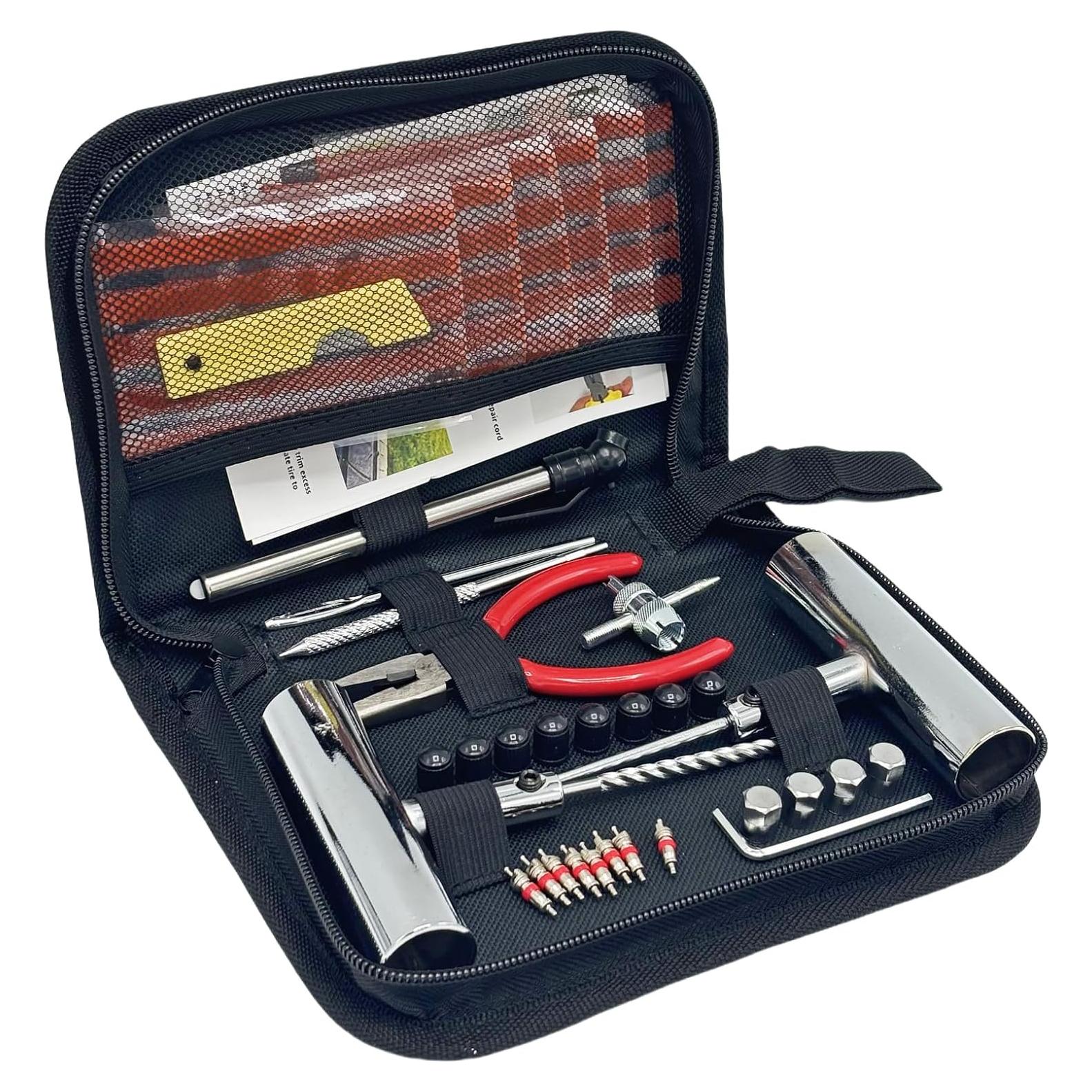 Kit de Reparación de Neumáticos 61 Piezas TONZACK