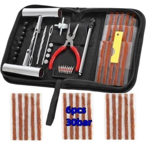 Kit de Reparación de Neumáticos 61 Piezas TONZACK