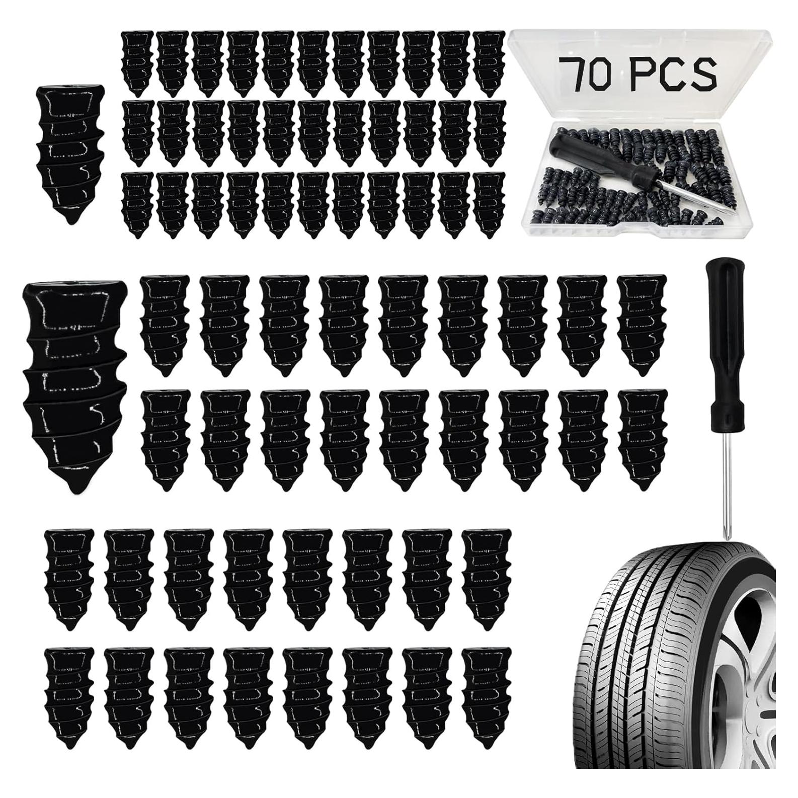 Kit de Reparación de Neumáticos Onfunlee 70PCS con Herramientas