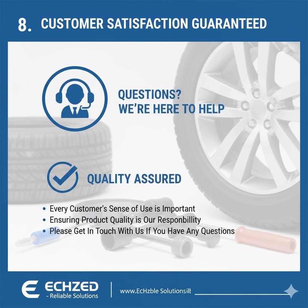 Kit de Reparación de Neumáticos ECHZED 68 Piezas Universal