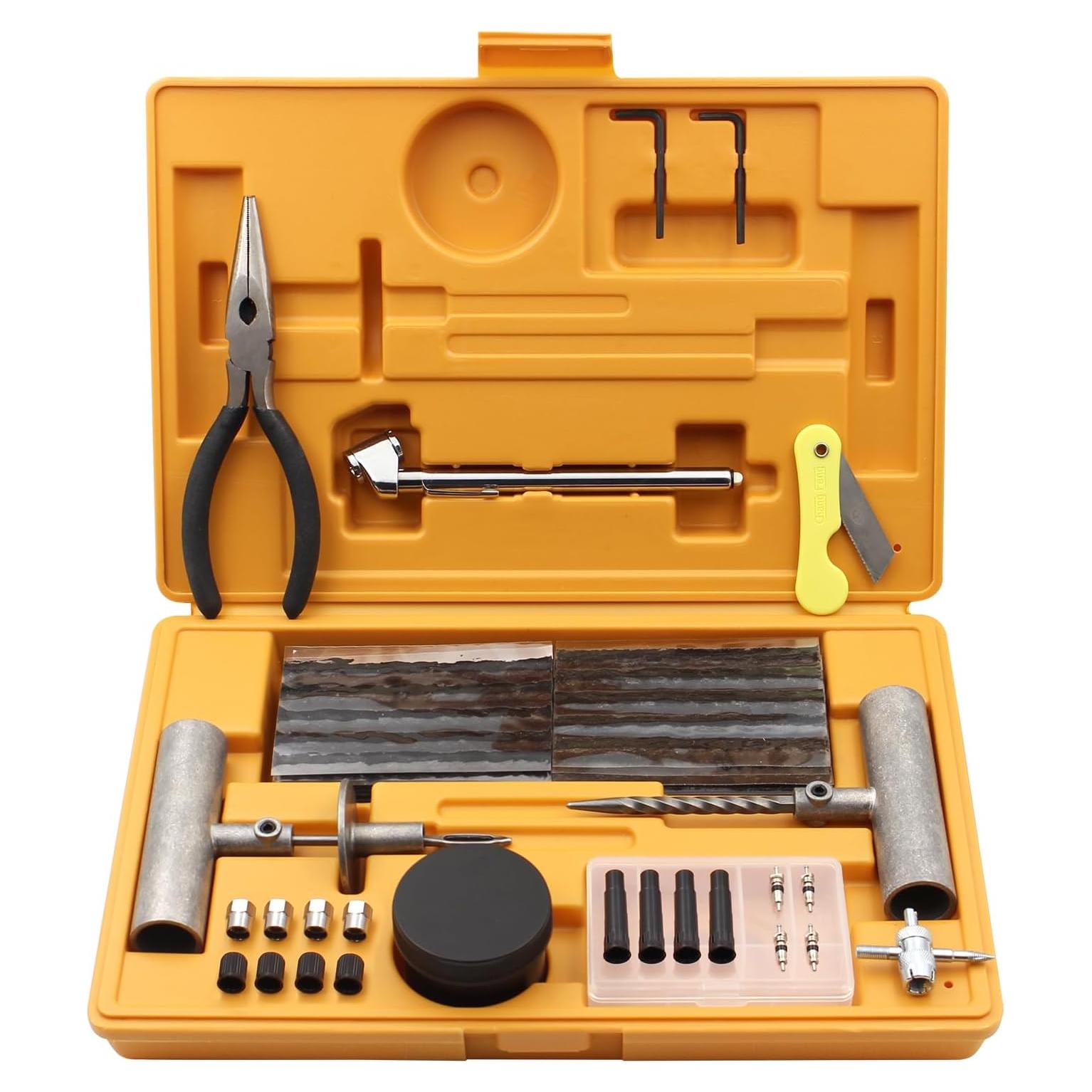 Kit de Reparación de Neumáticos BVRILA TEK 78 Piezas Universal